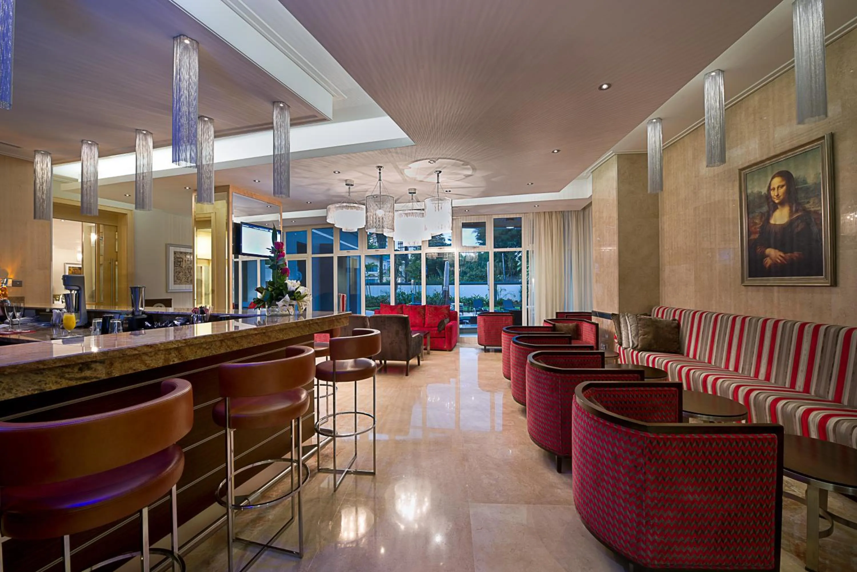 Lounge or bar in The George Hotel