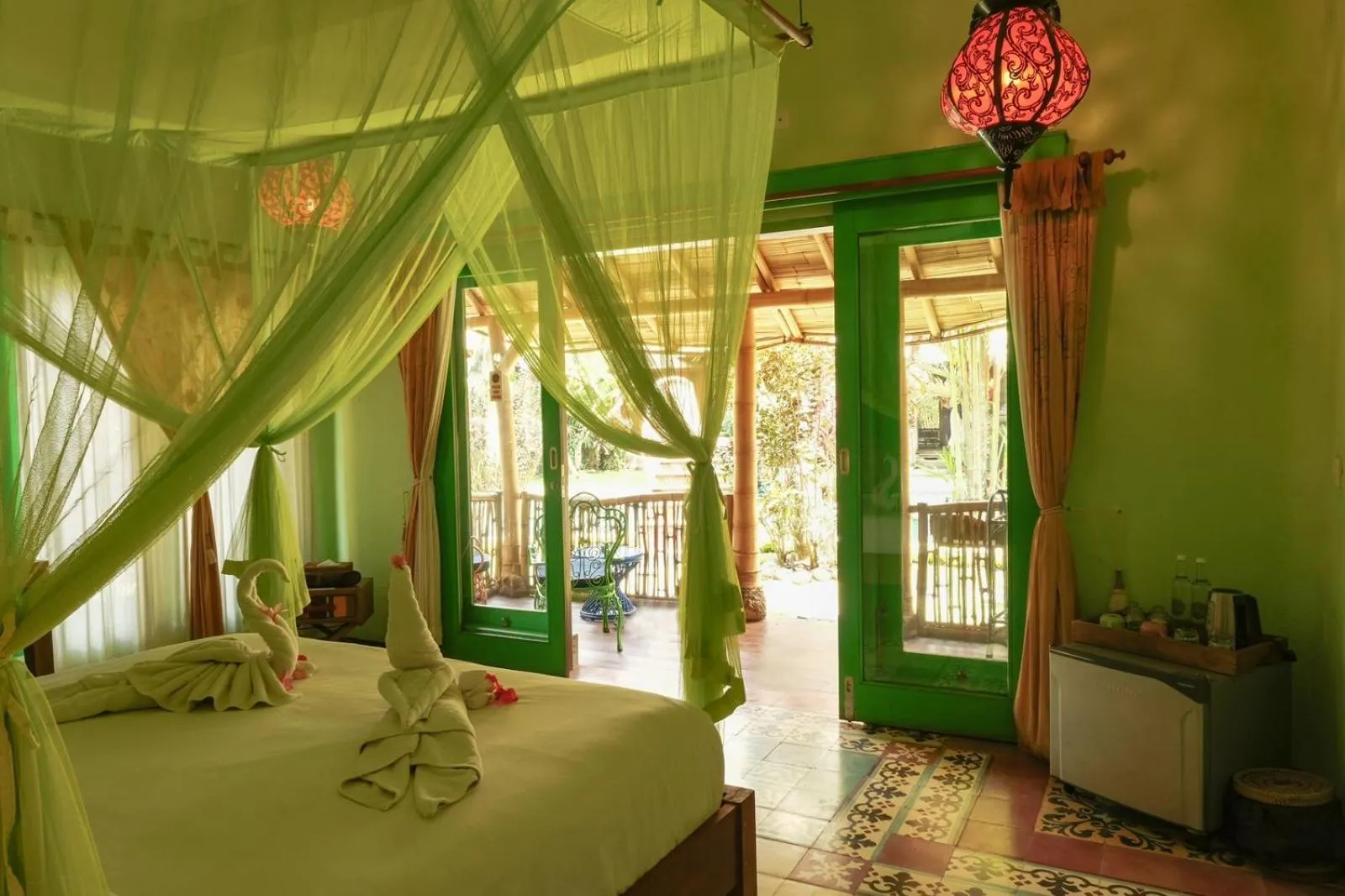 Bedroom, Bed in Bali Bohemia Huts