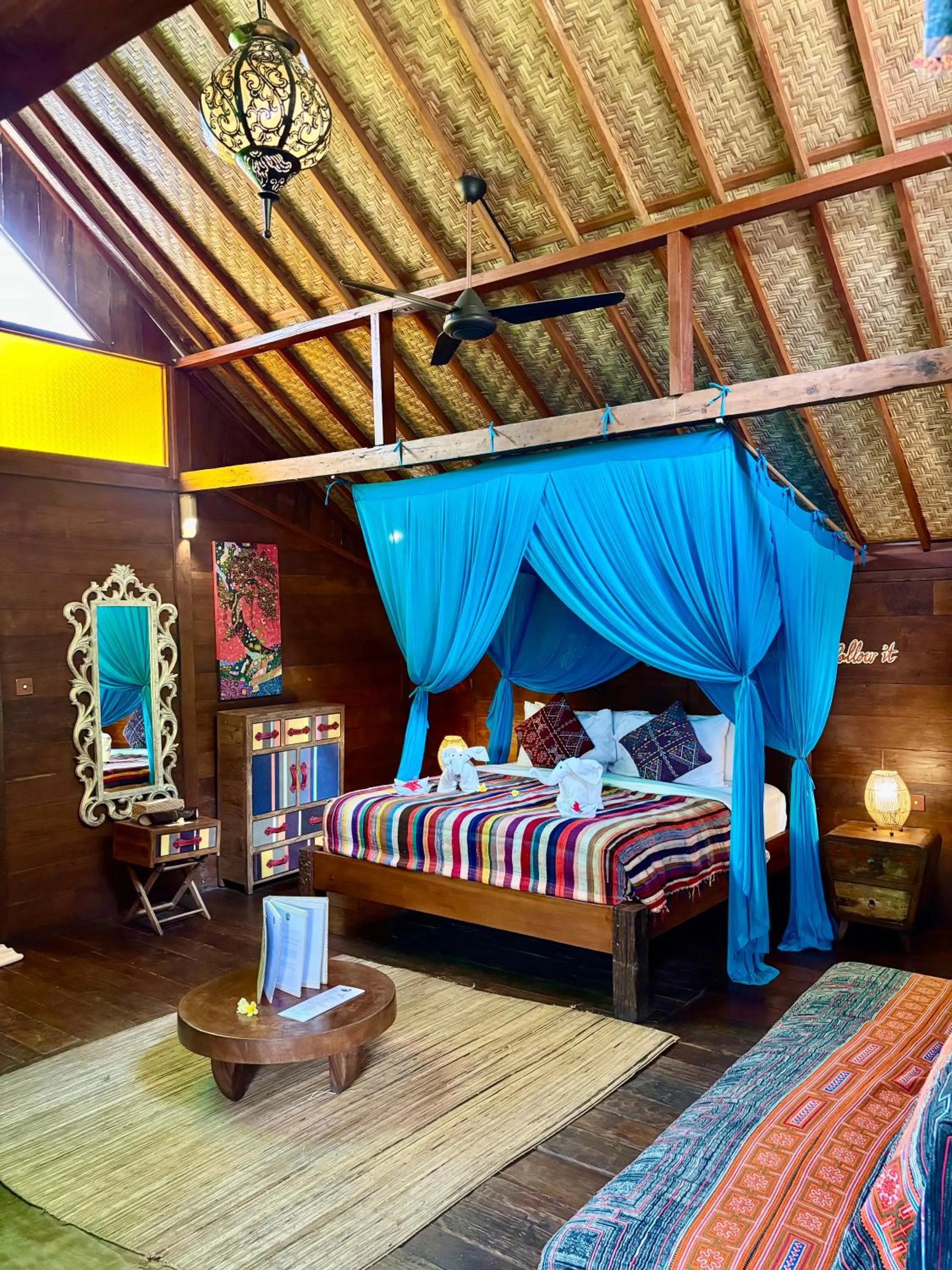 Bed in Bali Bohemia Huts