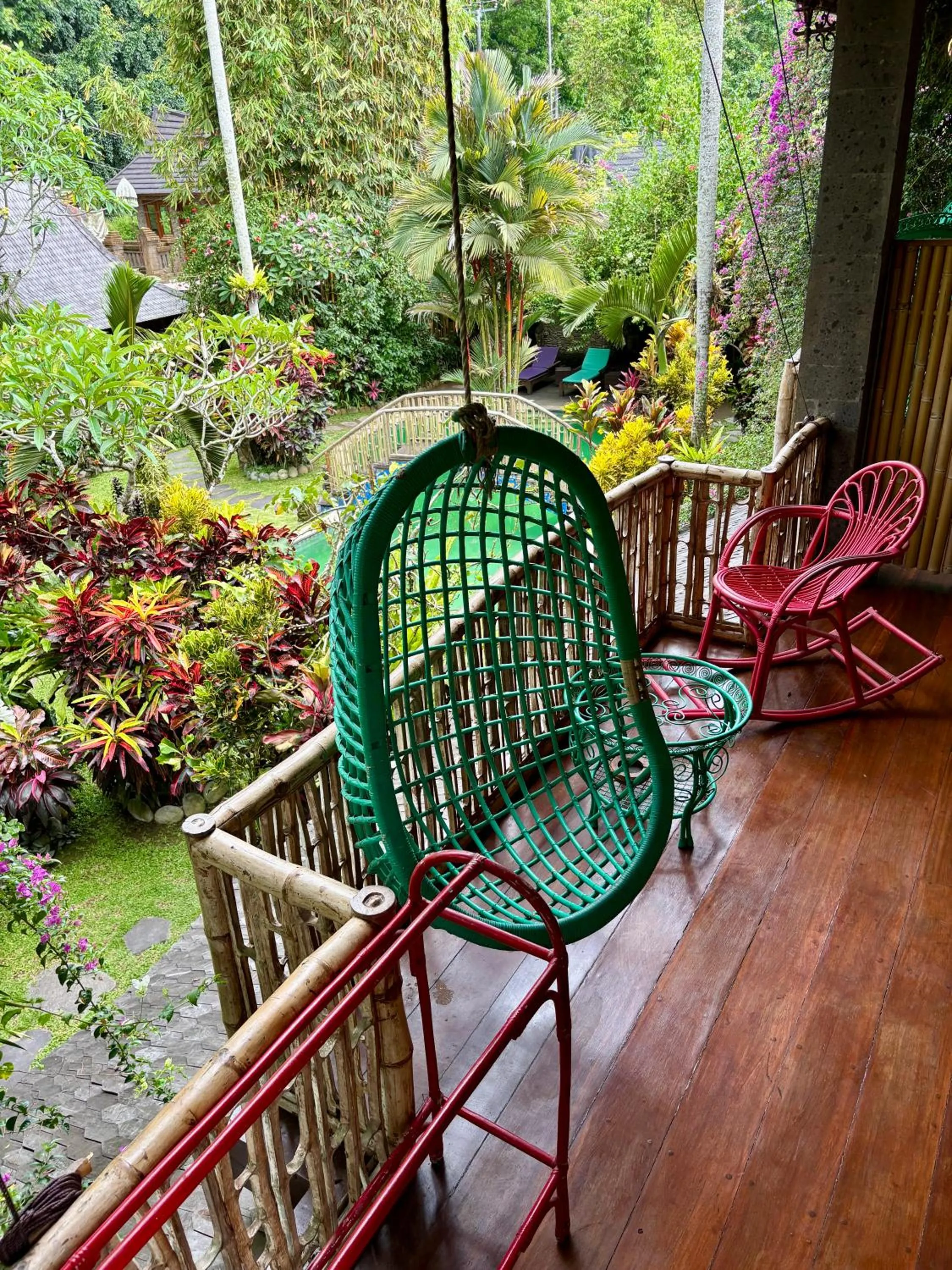 Balcony/Terrace in Bali Bohemia Huts