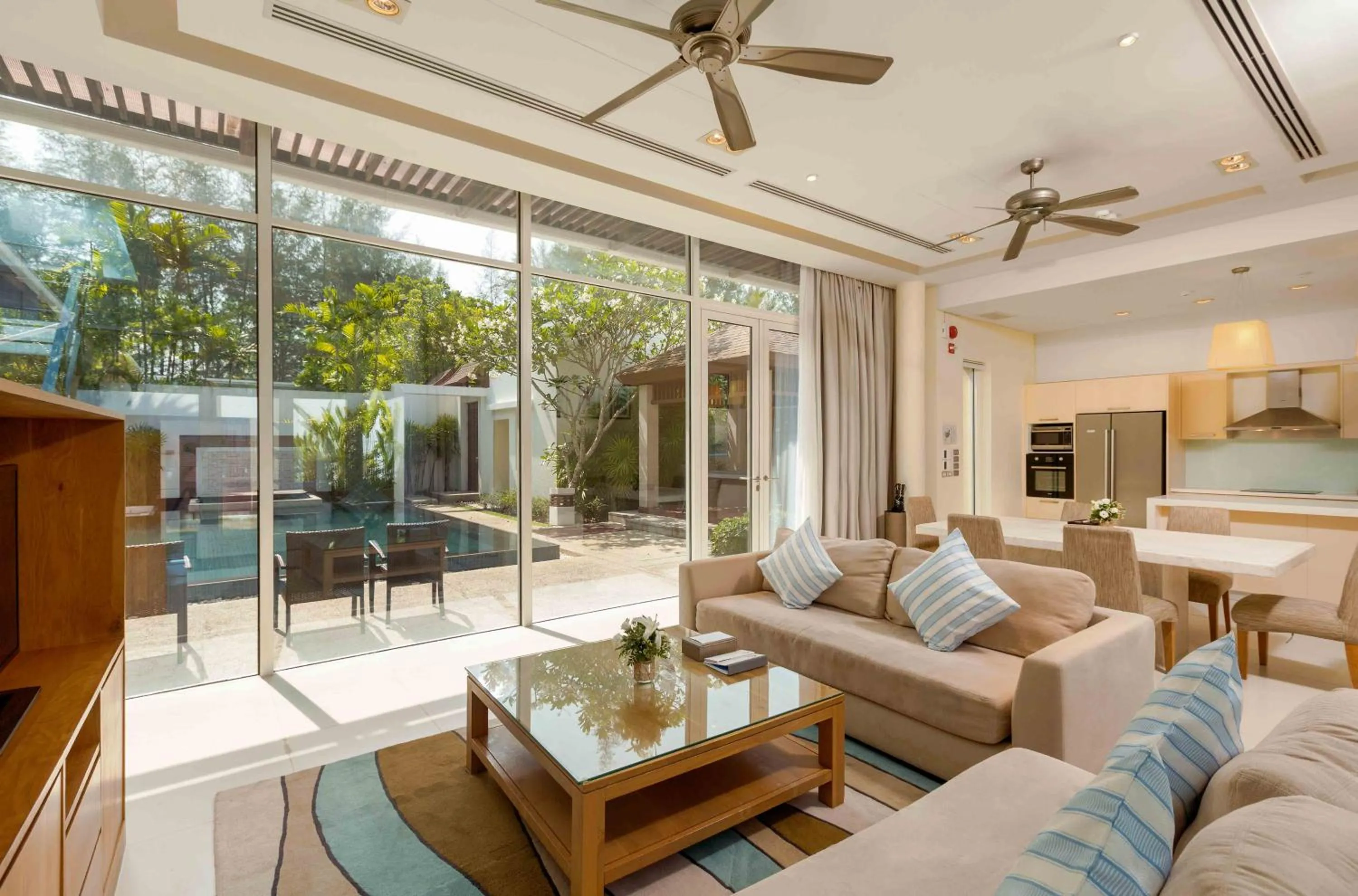 Kitchen or kitchenette in Andaman Pool Villas ,Maikhao