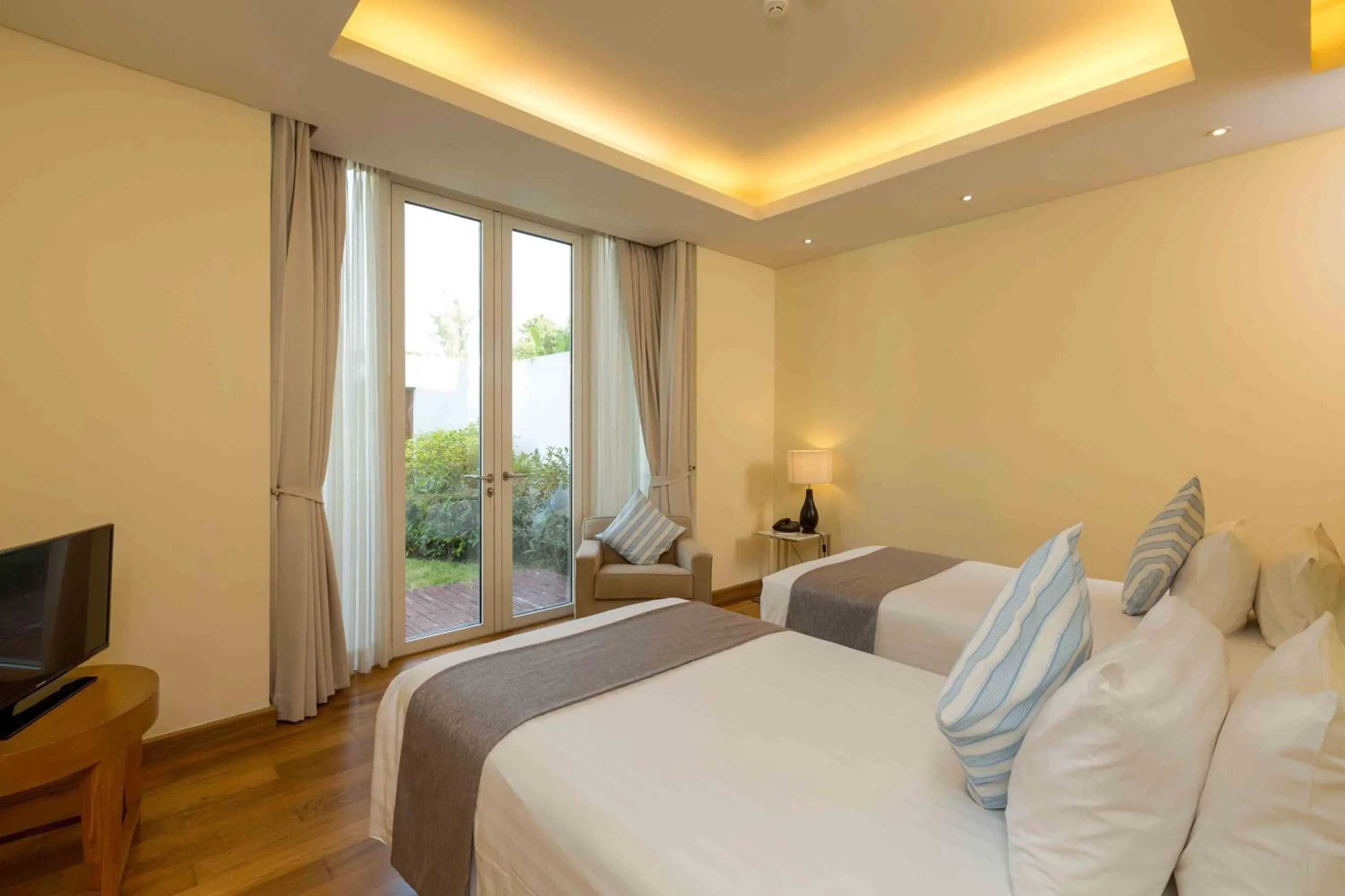 Bed in Andaman Pool Villas ,Maikhao