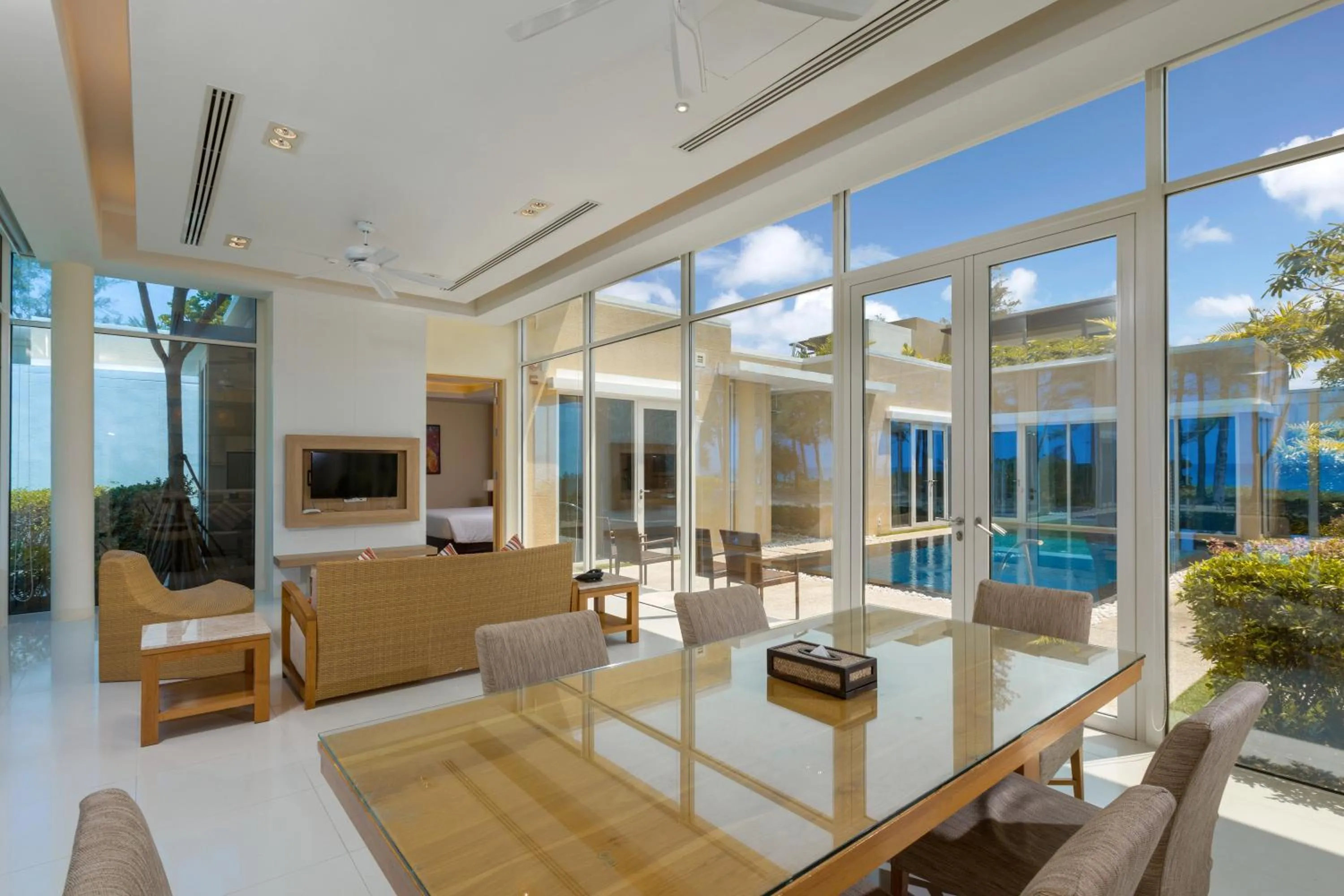 TV and multimedia in Andaman Pool Villas ,Maikhao