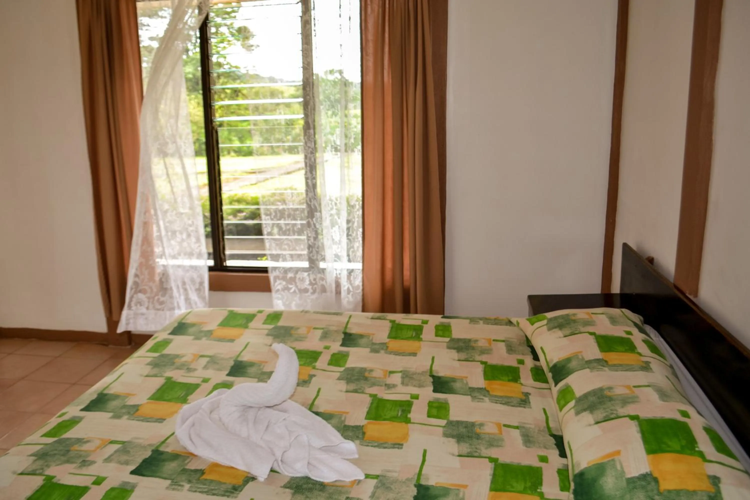 Bed in Termales del Bosque & Hot Springs