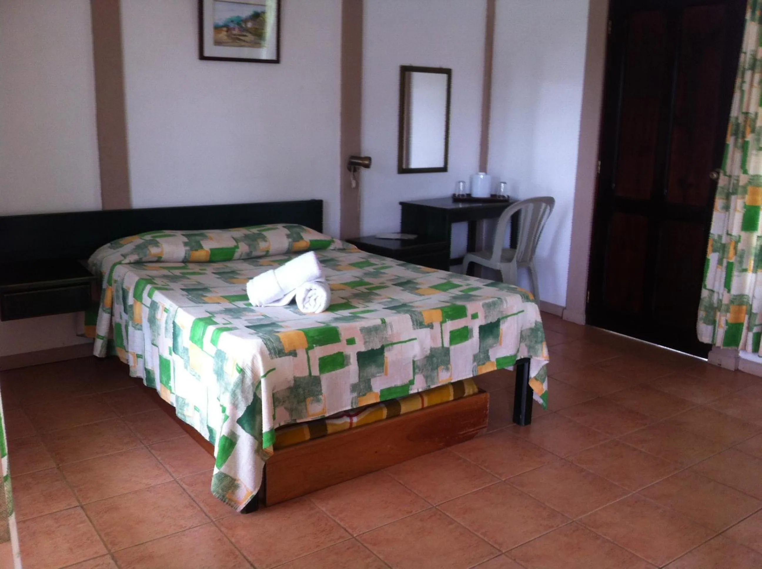 Bed in Termales del Bosque & Hot Springs