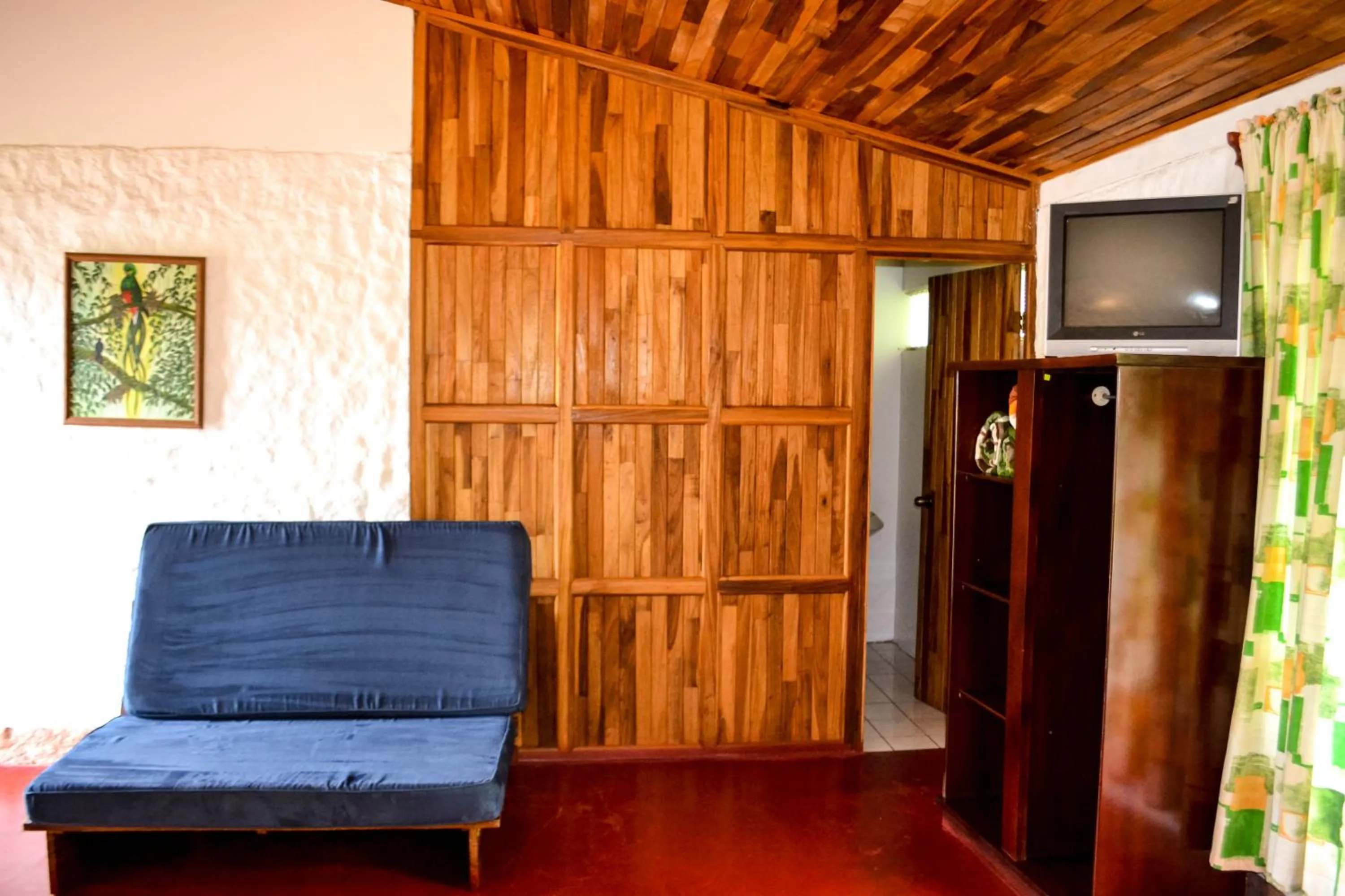 Bed in Termales del Bosque & Hot Springs