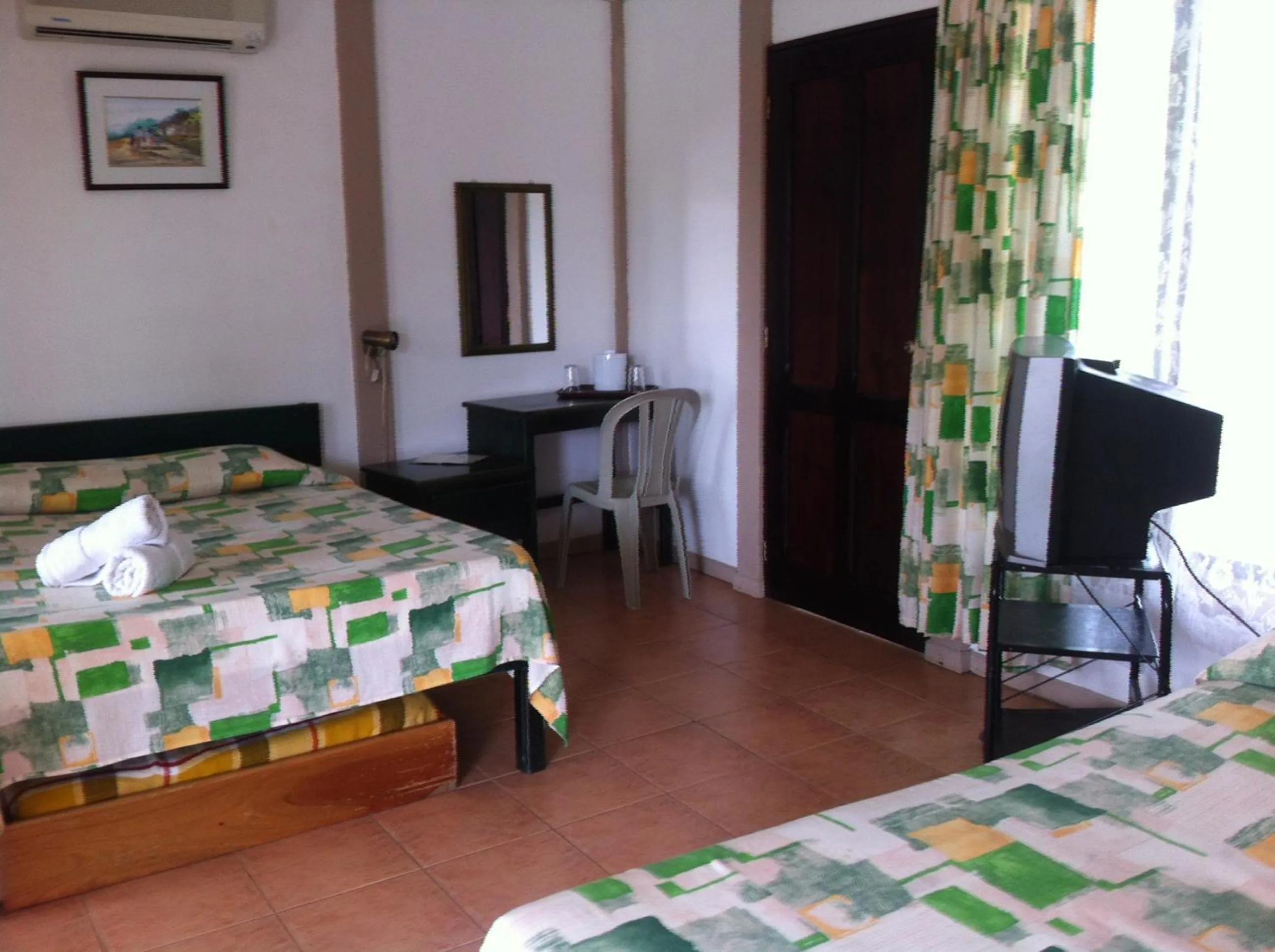 Bed in Termales del Bosque & Hot Springs