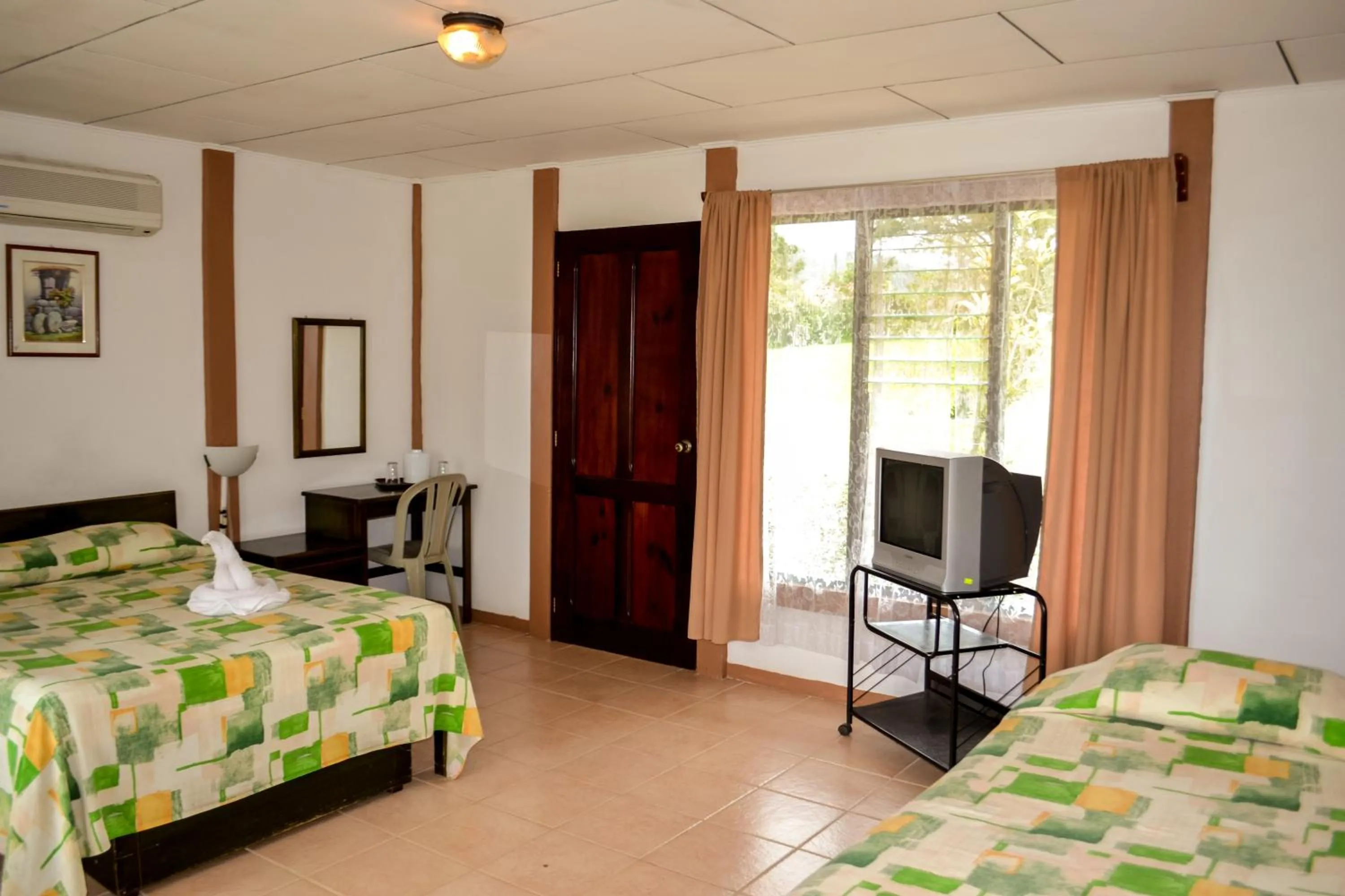 Bed in Termales del Bosque & Hot Springs