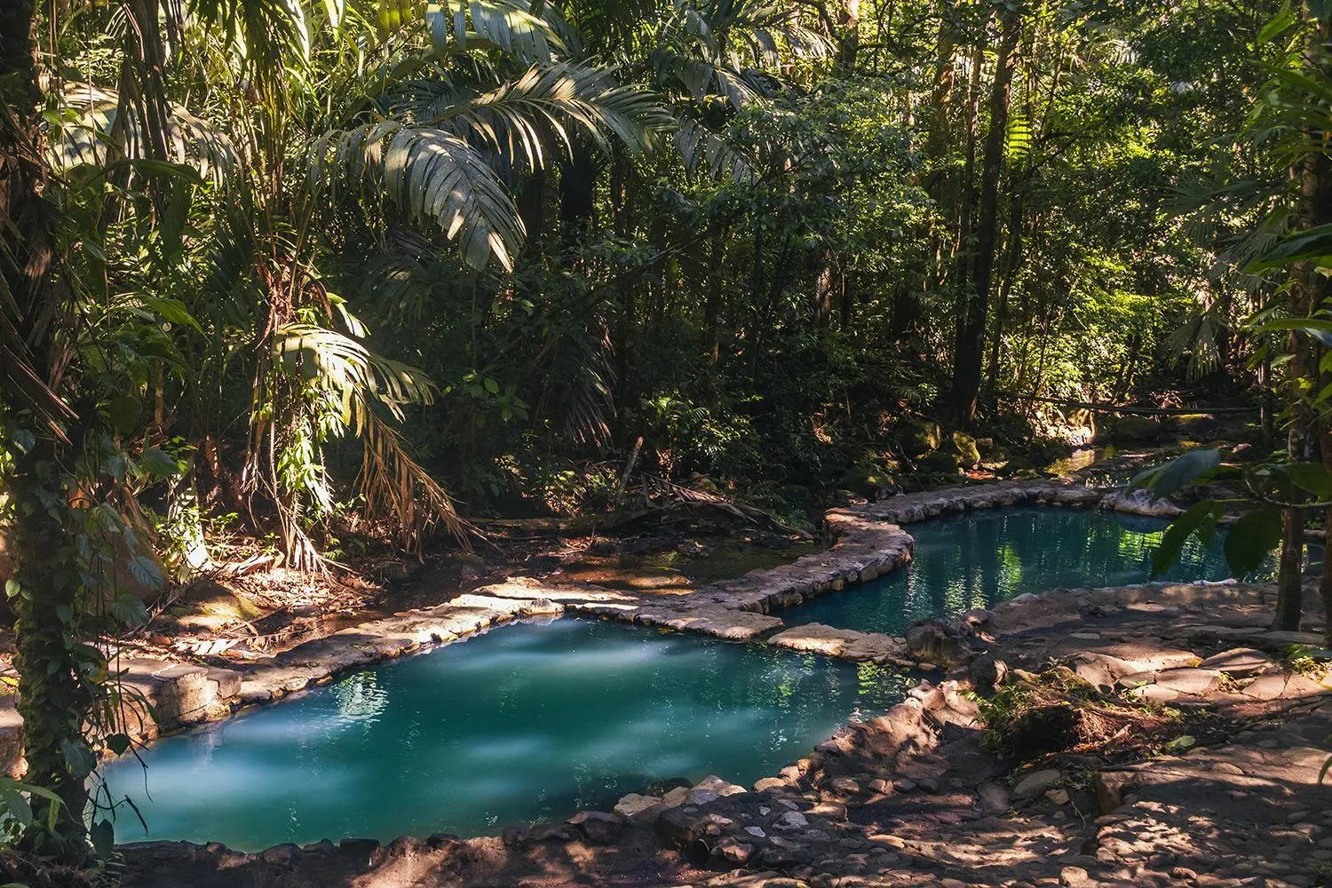 Hot Spring Bath in Termales del Bosque & Hot Springs