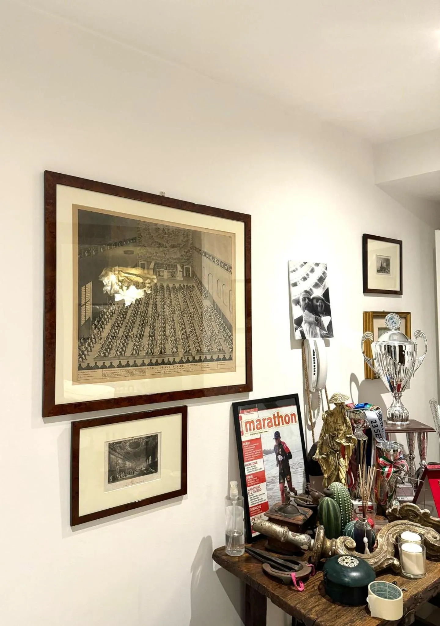 Decorative detail in B&B Fortuny