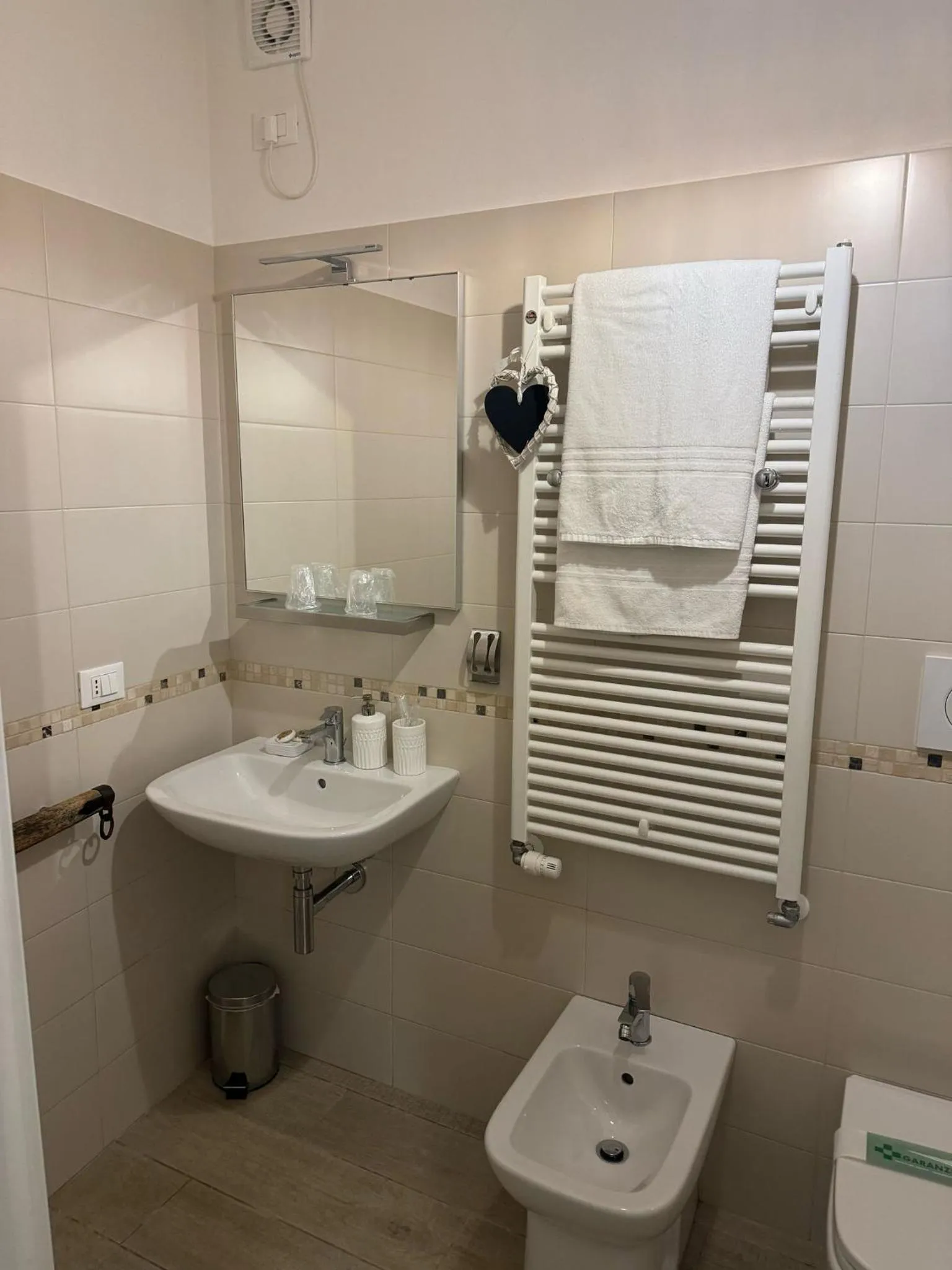 Toilet in B&B Fortuny