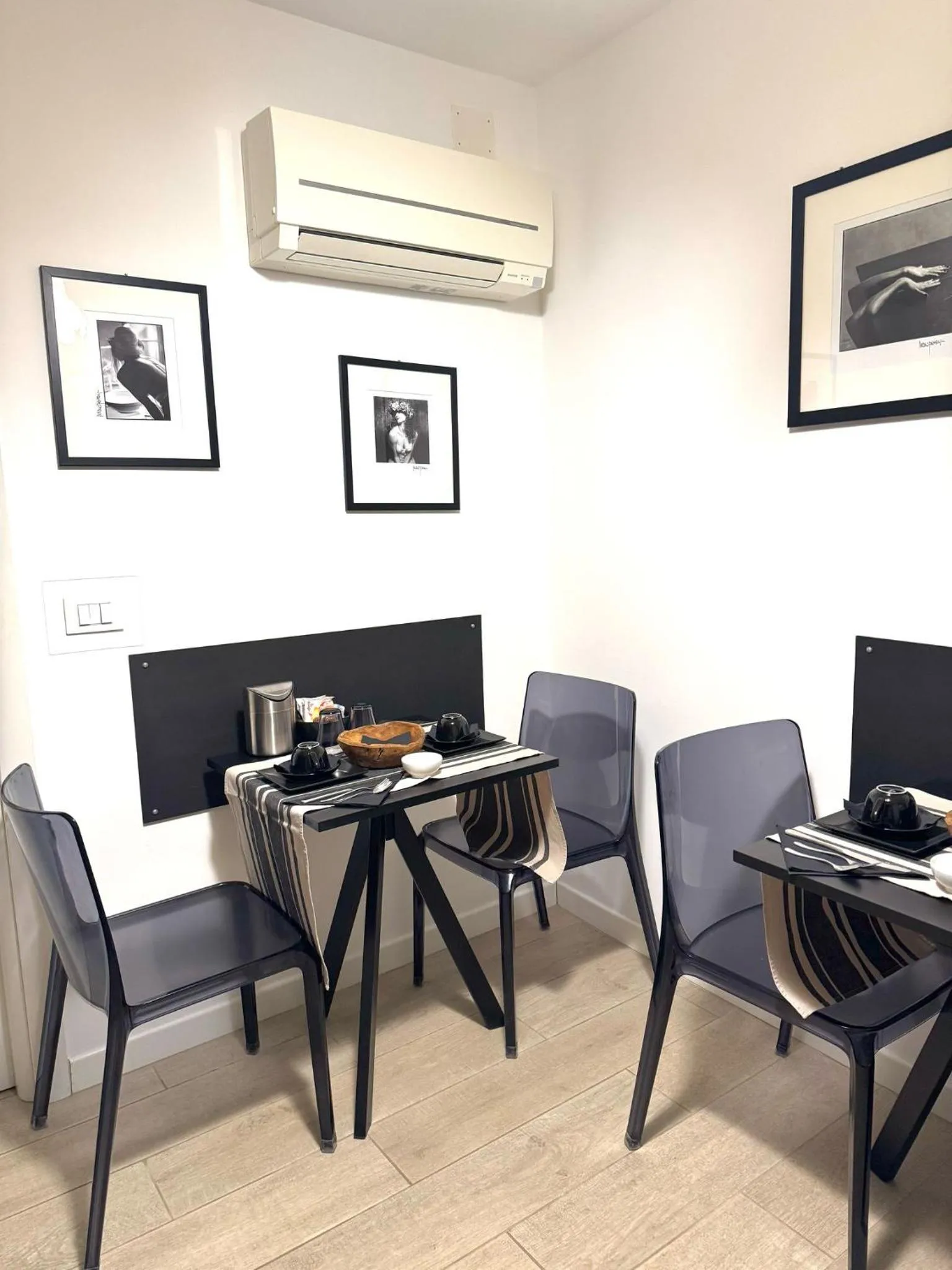 Dining area in B&B Fortuny
