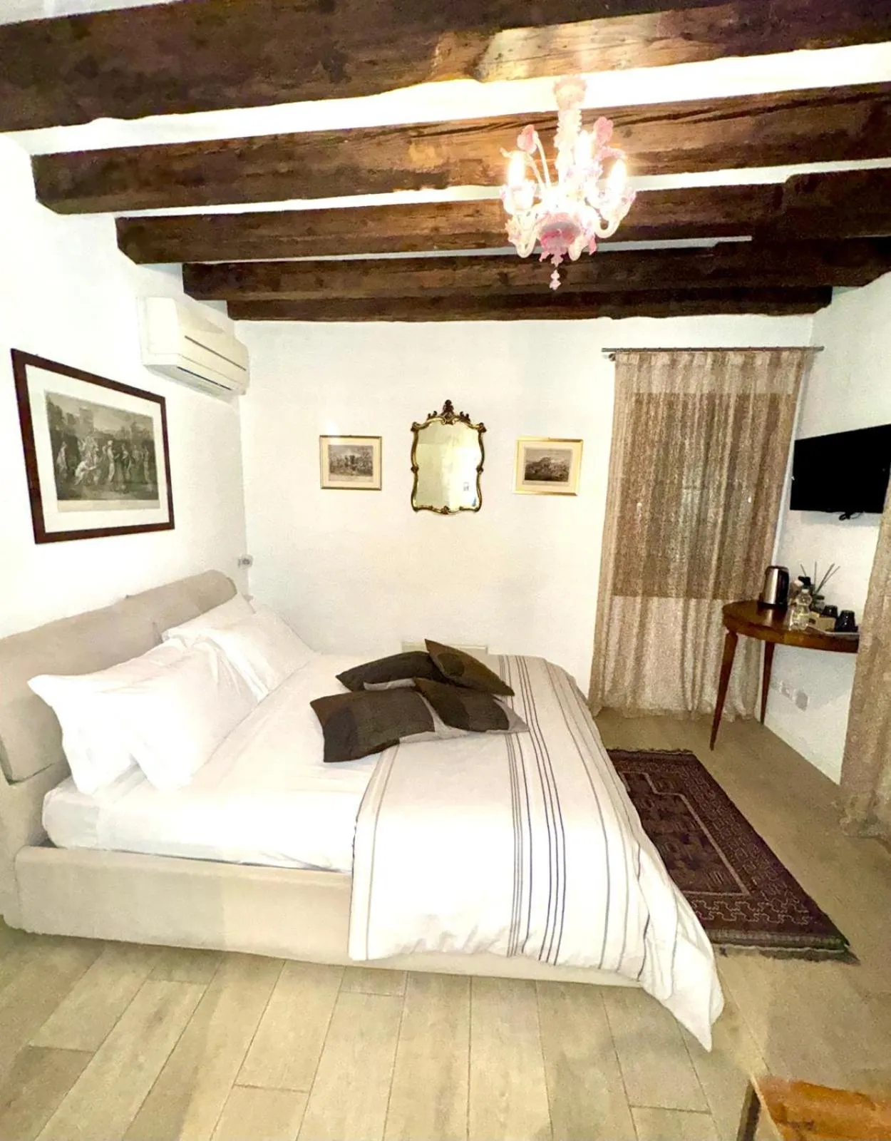 Bed in B&B Fortuny