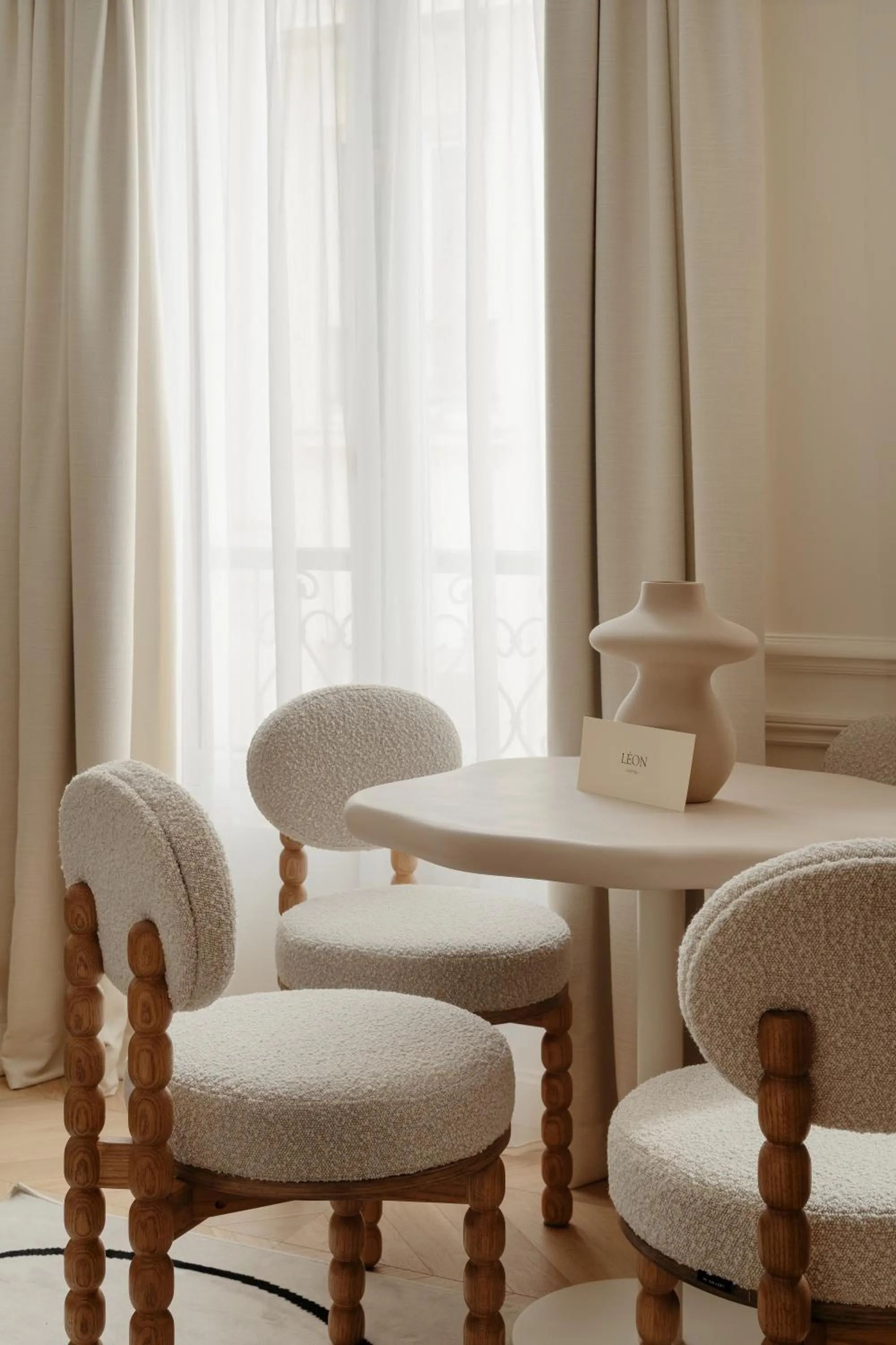 Living room in Léon Hôtel