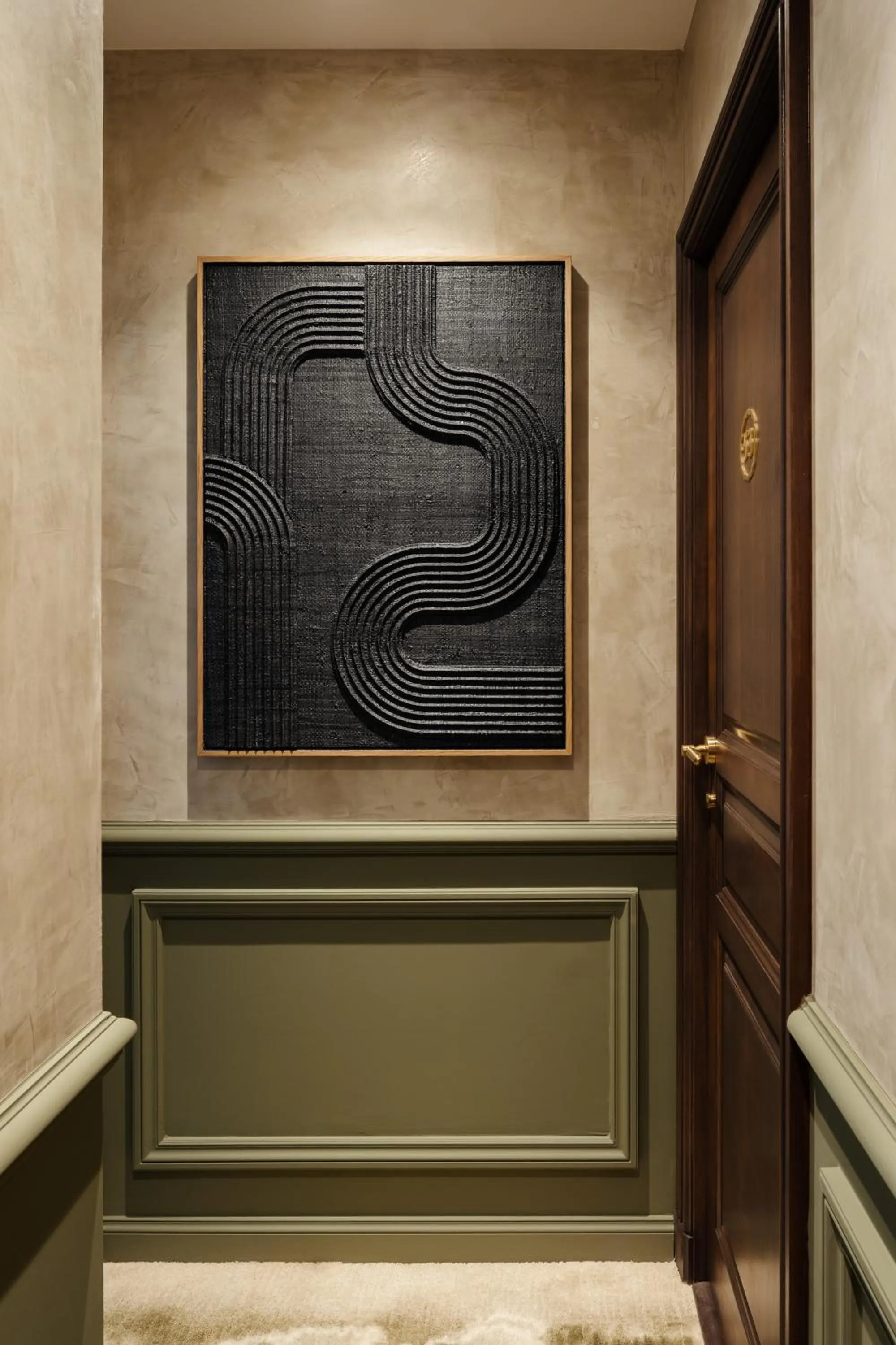 Decorative detail in Léon Hôtel