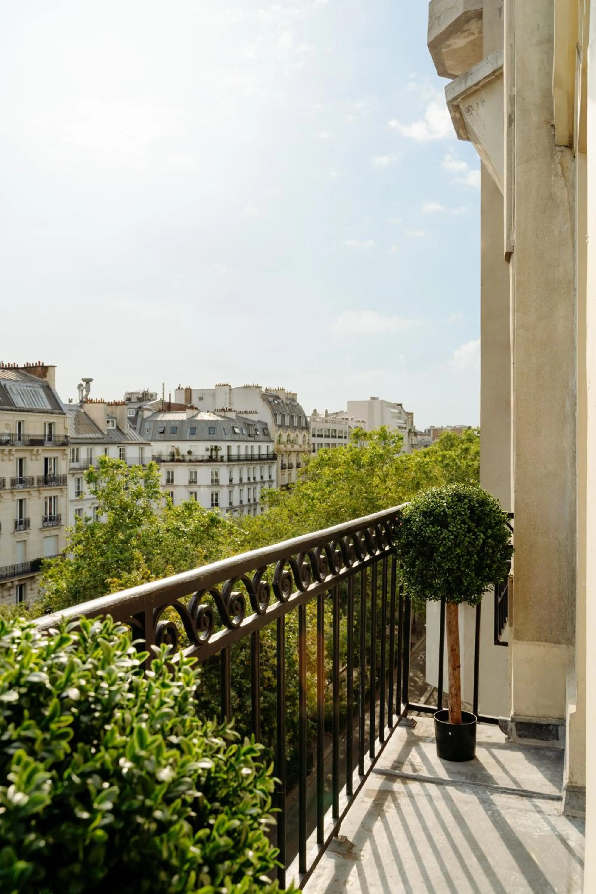 Balcony/Terrace in Léon Hôtel