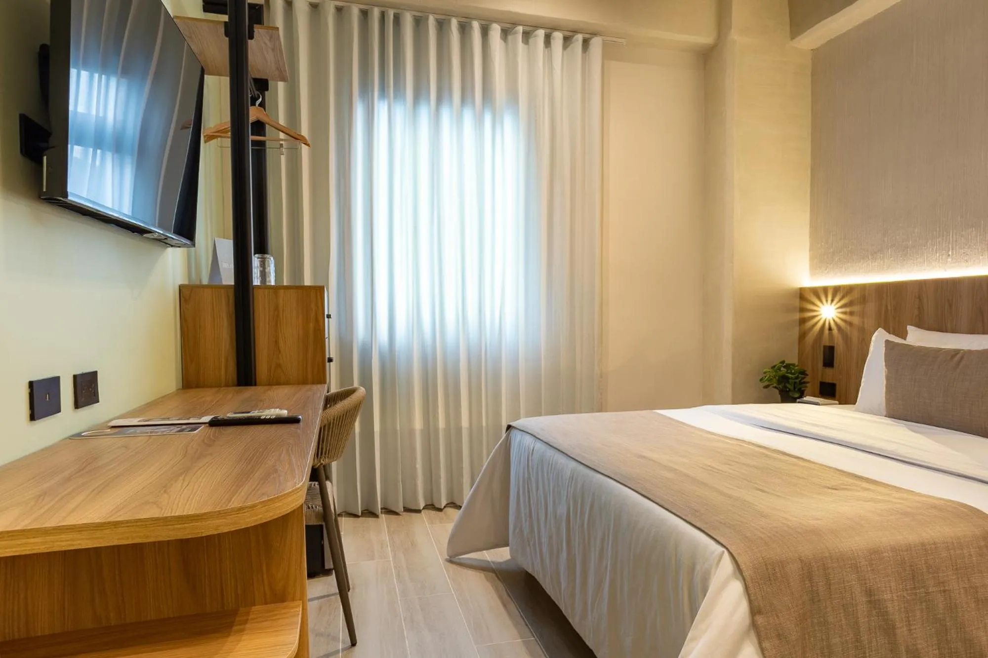 Bed in Hotel Tres Altares Sabaneta