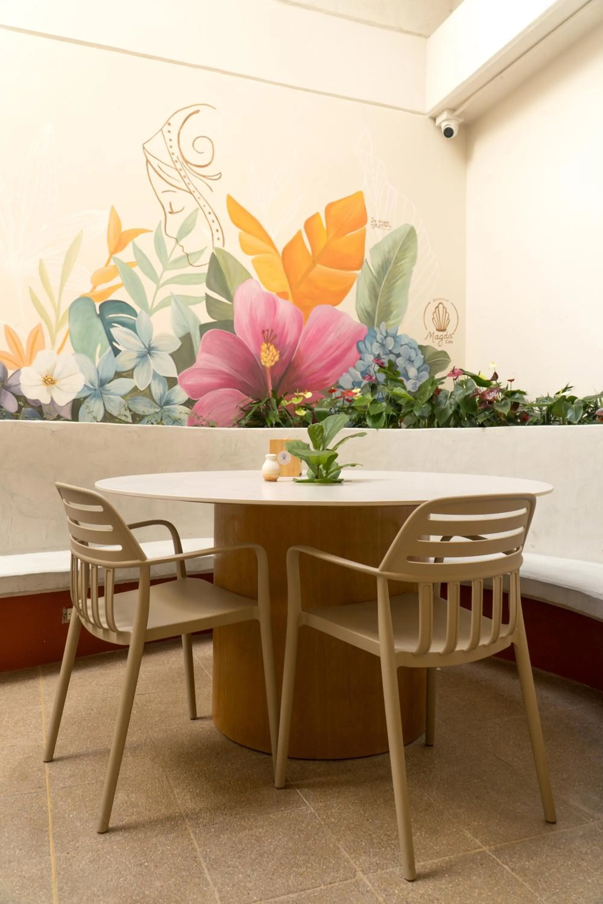Dining area in Hotel Tres Altares Sabaneta