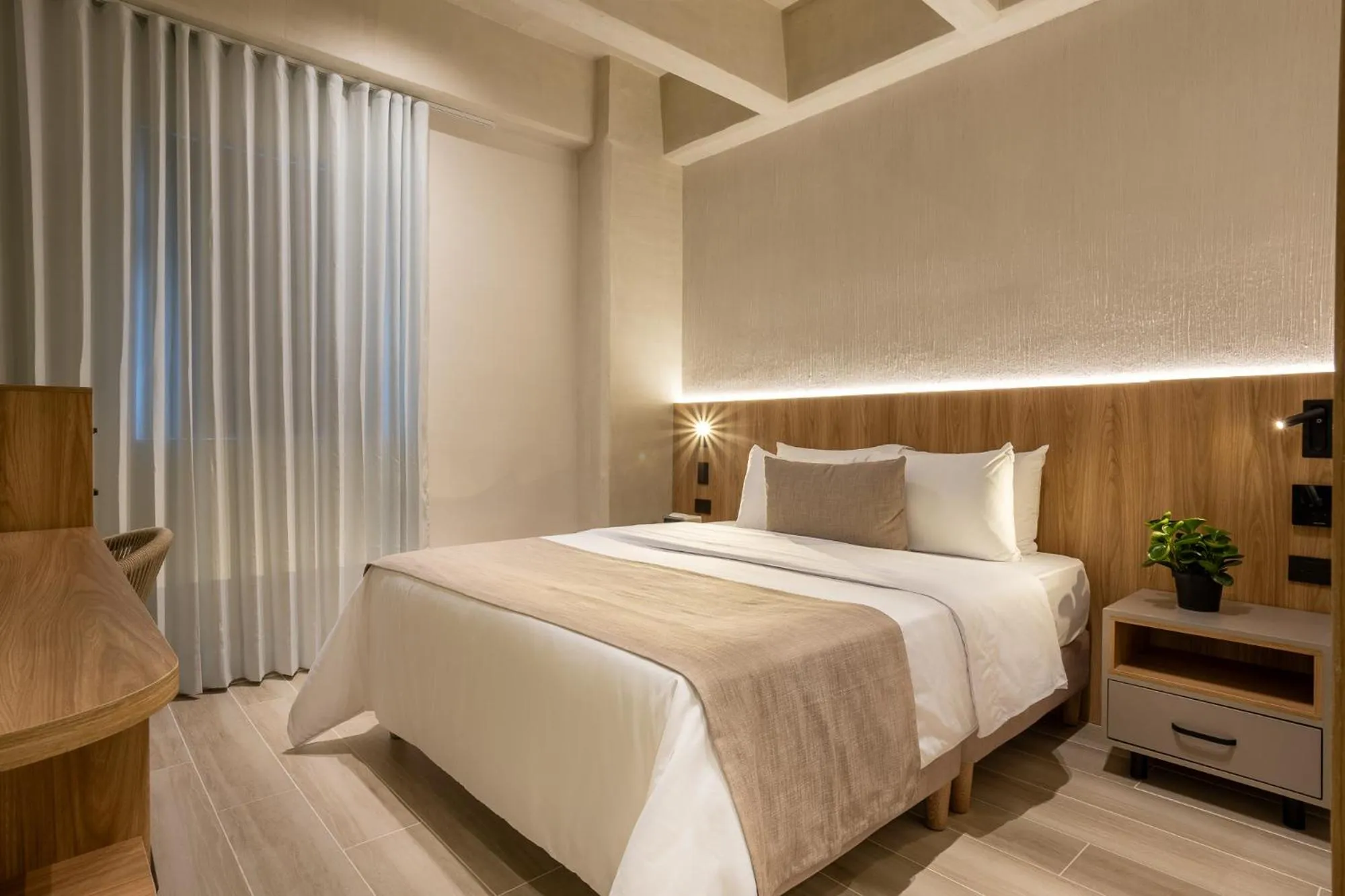 Bed in Hotel Tres Altares Sabaneta