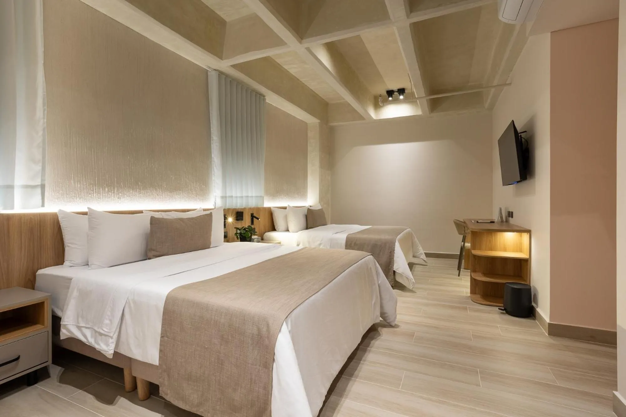 Bed in Hotel Tres Altares Sabaneta