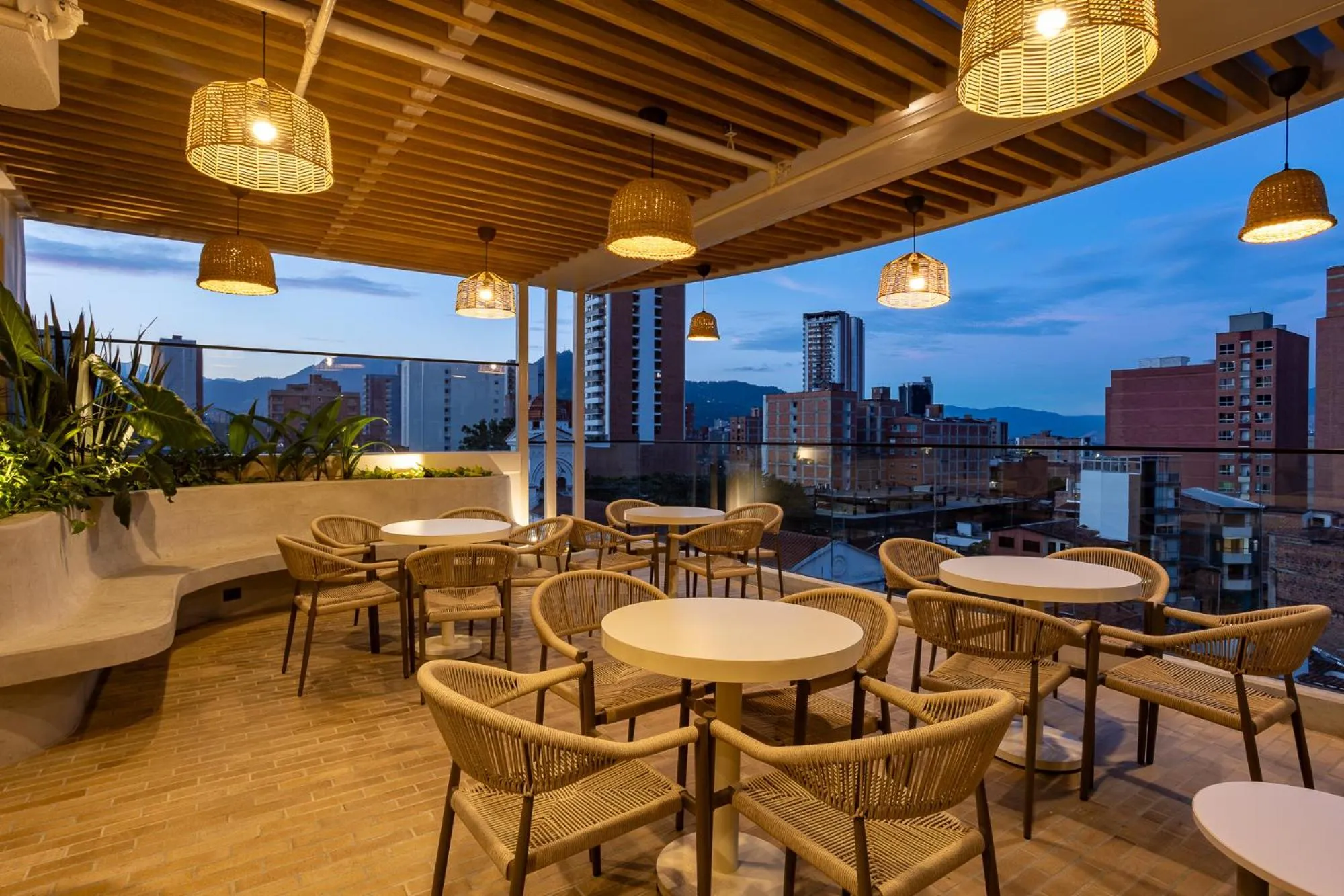 Balcony/Terrace in Hotel Tres Altares Sabaneta