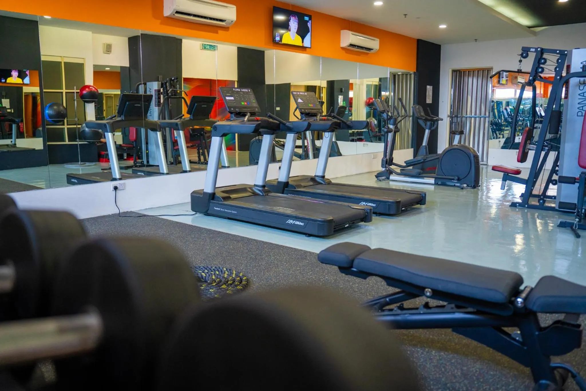 Fitness centre/facilities in The Waterfront Hotel Kuching