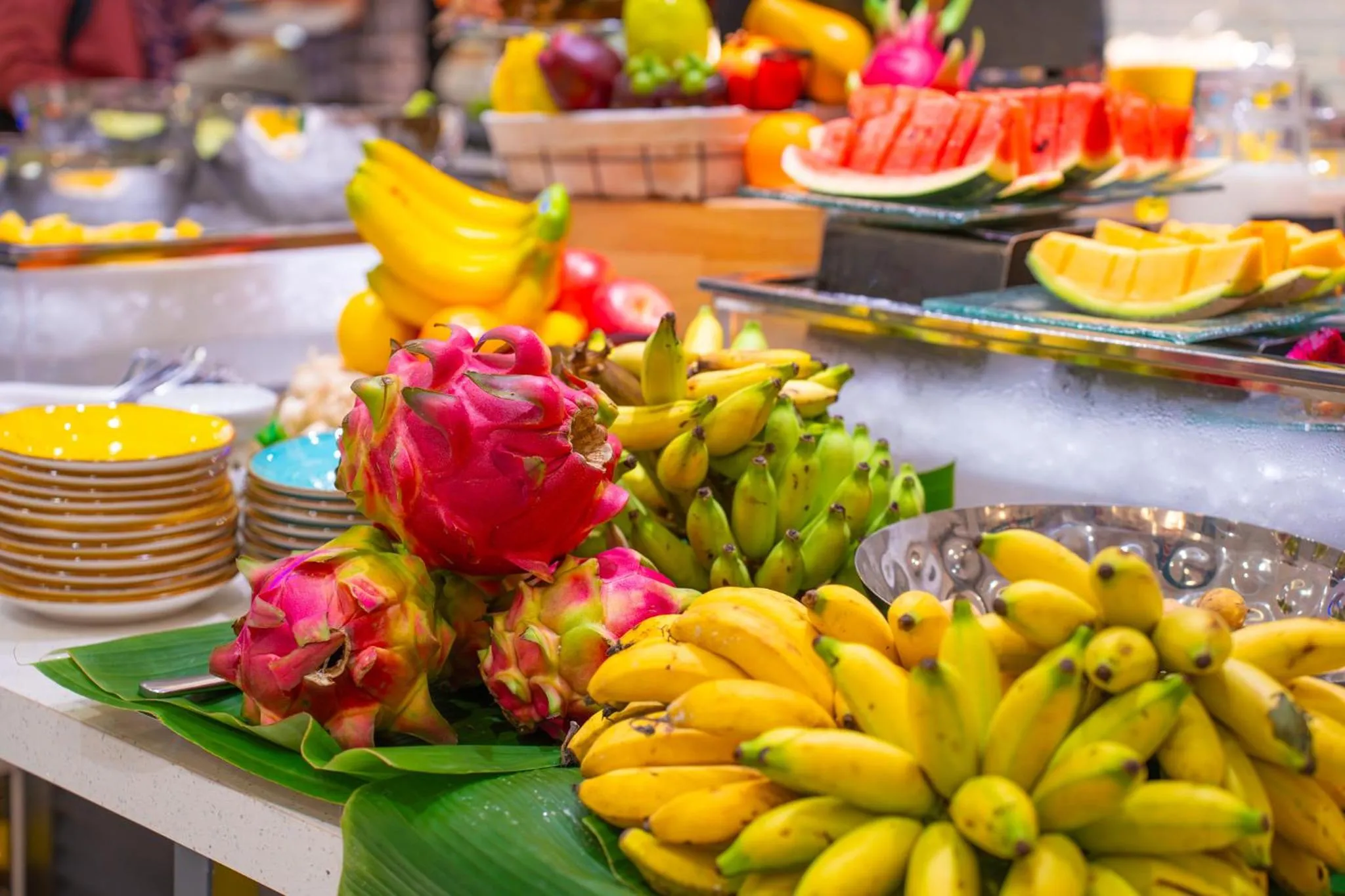 Breakfast in The Waterfront Hotel Kuching