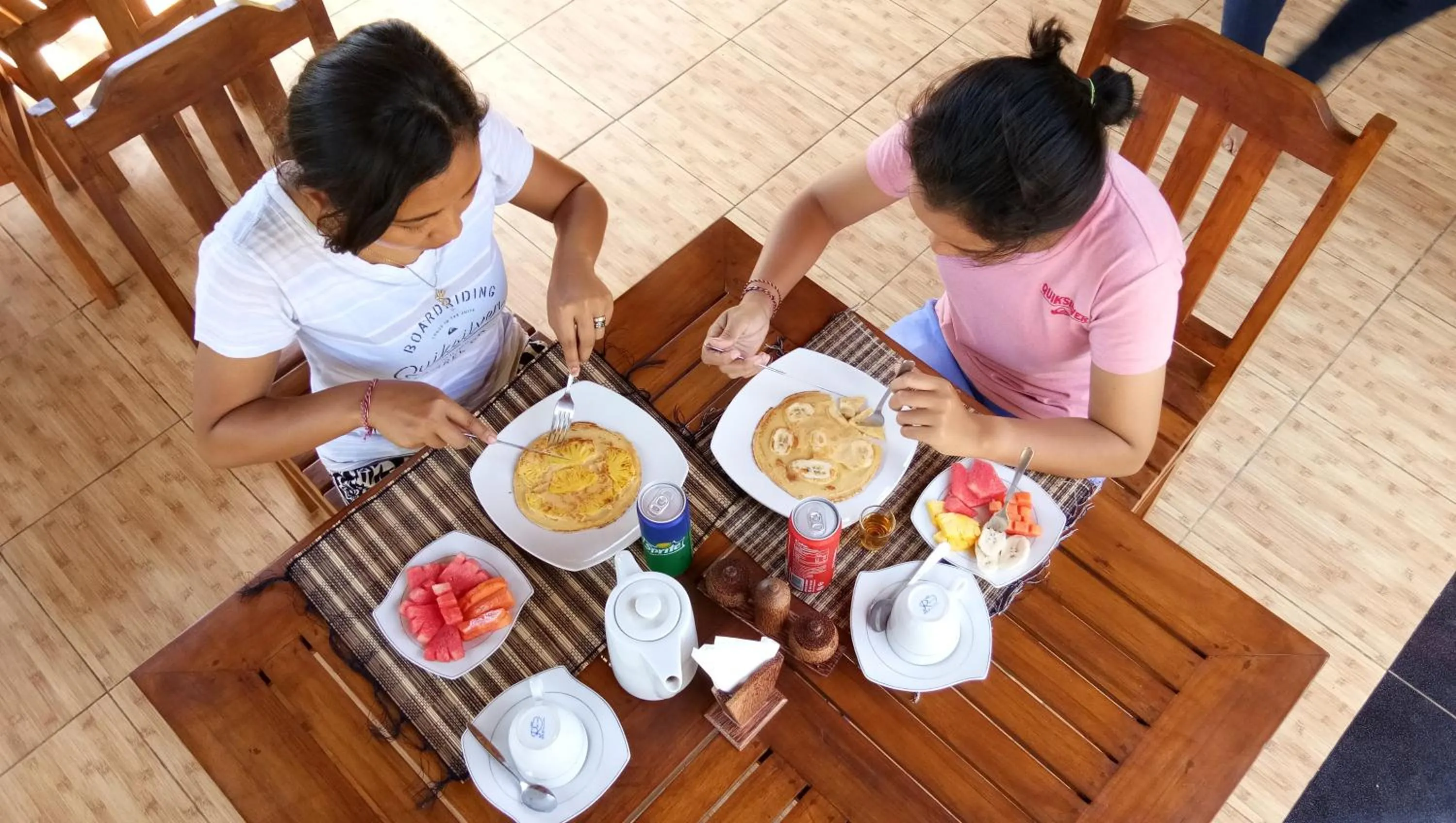 Asian breakfast in Tiara Homestay Pemuteran Bali