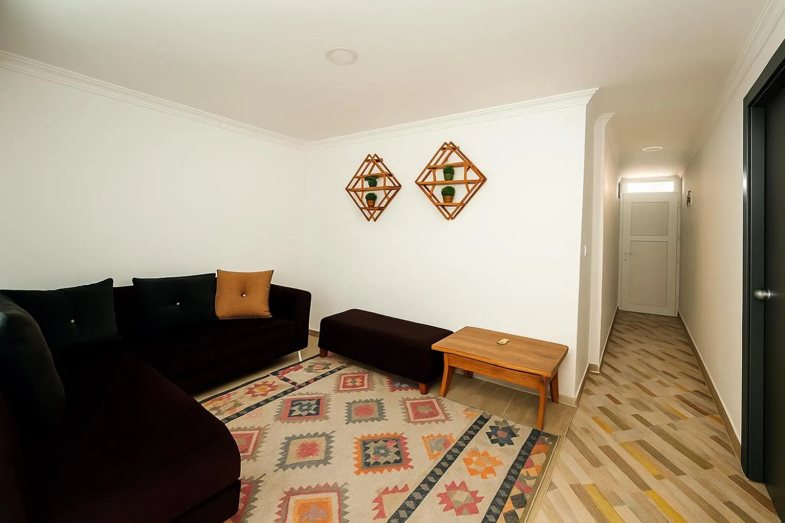 Bed in Hillside Apart House