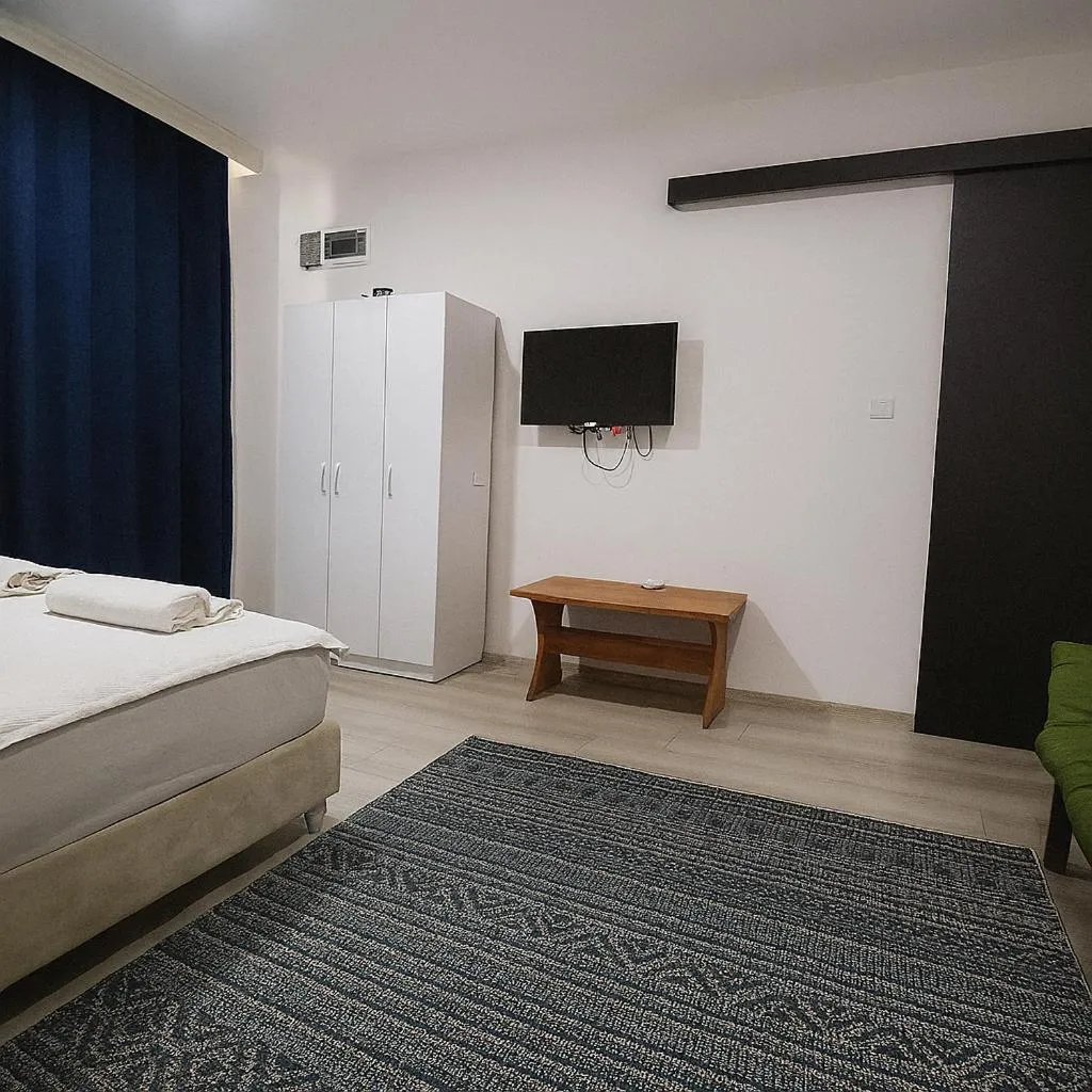 Bed in Hillside Apart House