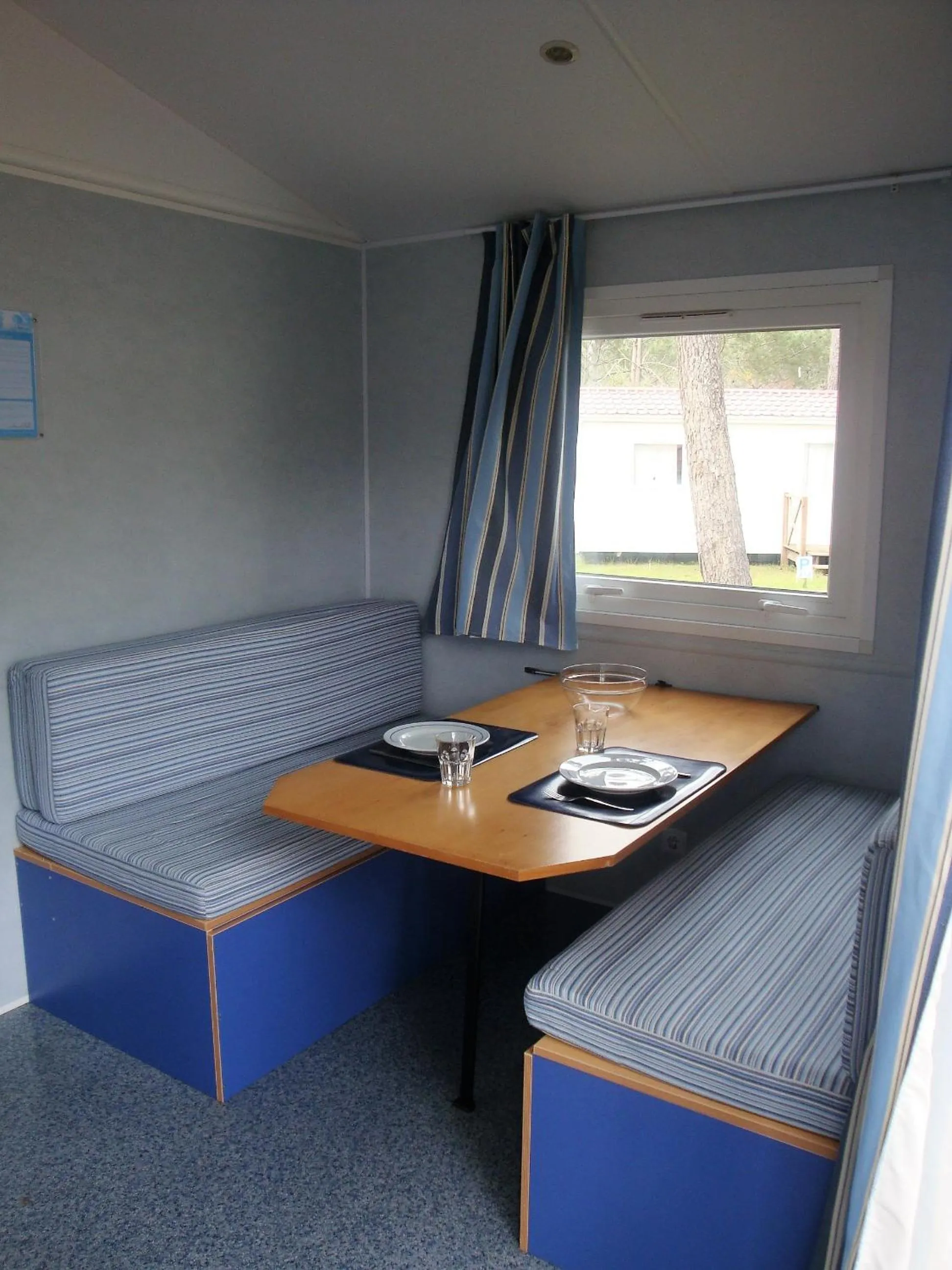 Living room in Parque de Campismo Orbitur Caminha