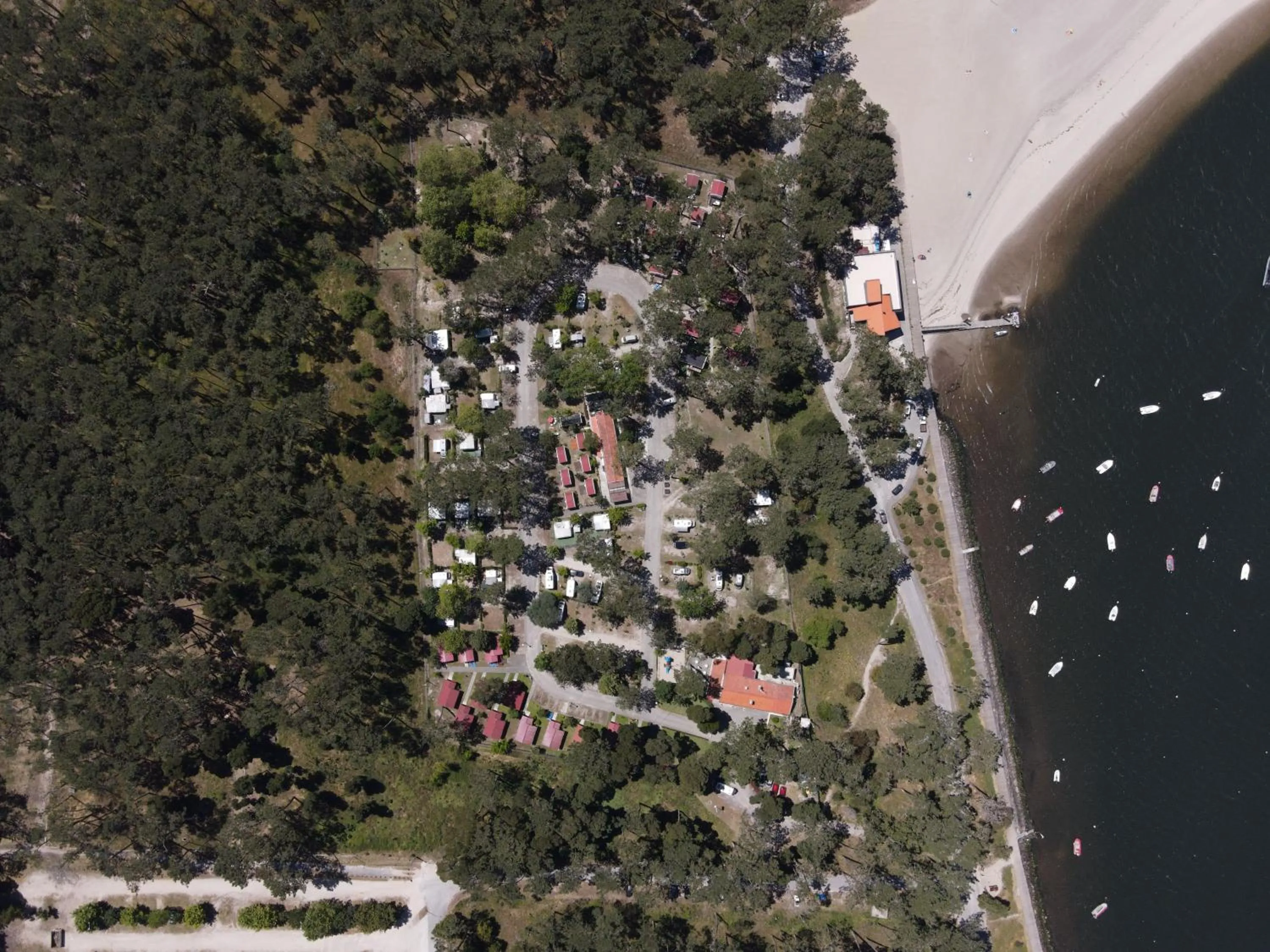 Bird's eye view in Parque de Campismo Orbitur Caminha