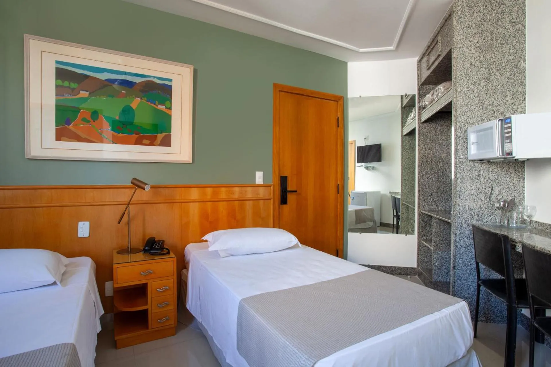 Bed in Savassinho Hotel & Residence