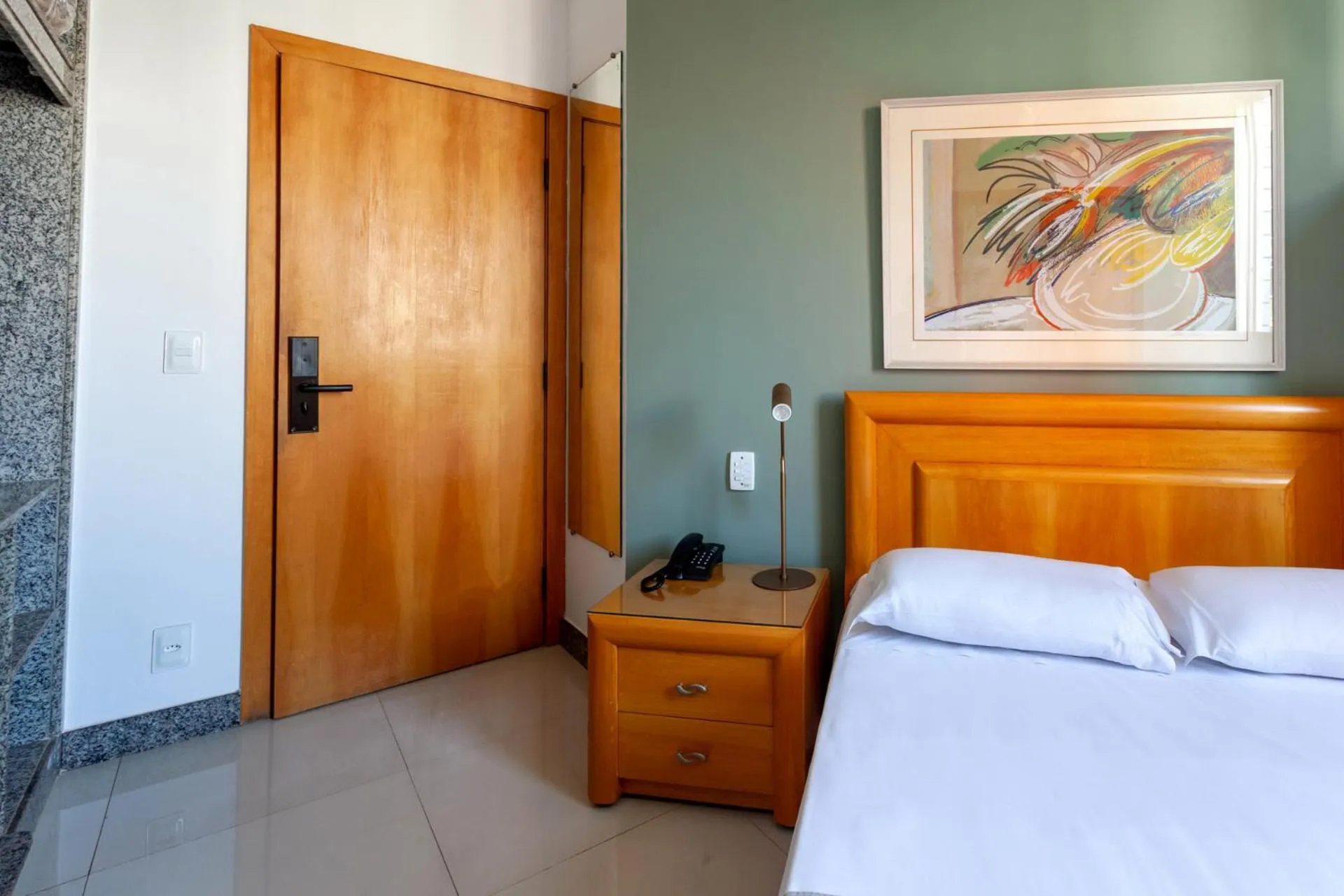 Bed in Savassinho Hotel & Residence