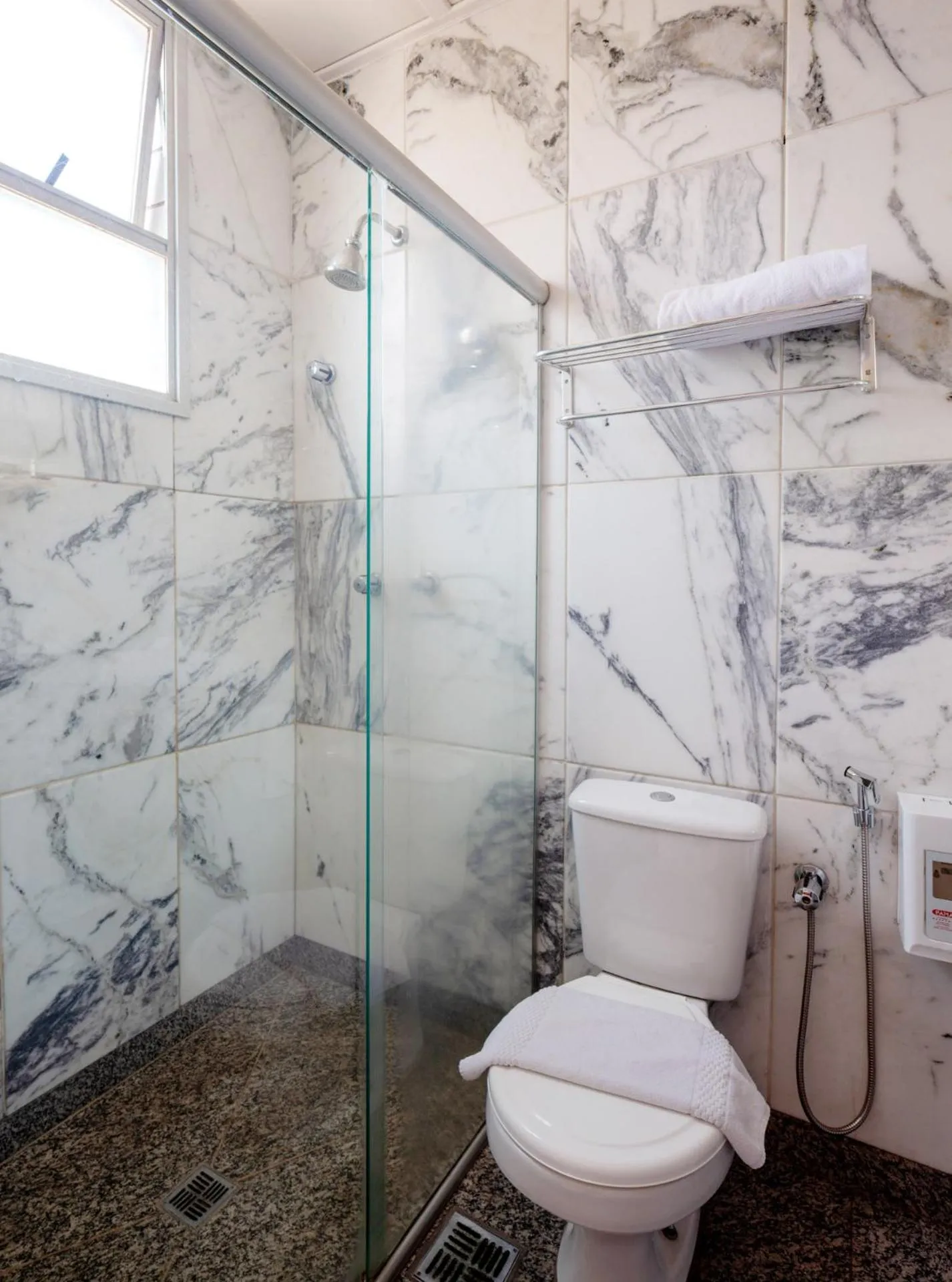 Shower in Savassinho Hotel & Residence