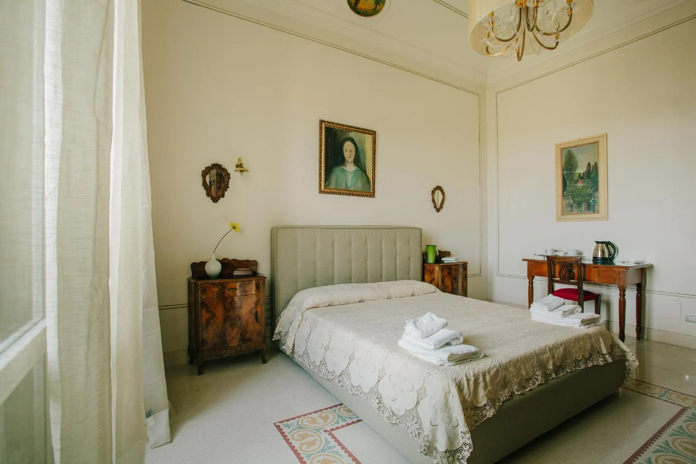 Bedroom, Bed in Dimora Archimedea