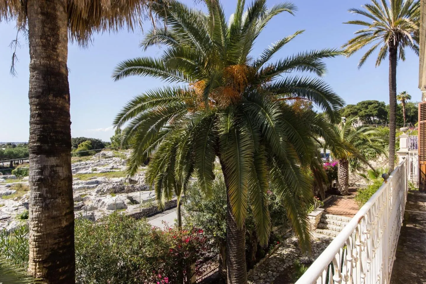Balcony/Terrace in Dimora Archimedea