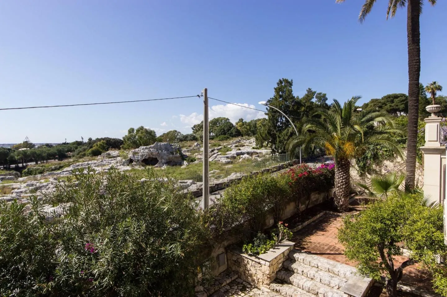 Balcony/Terrace in Dimora Archimedea