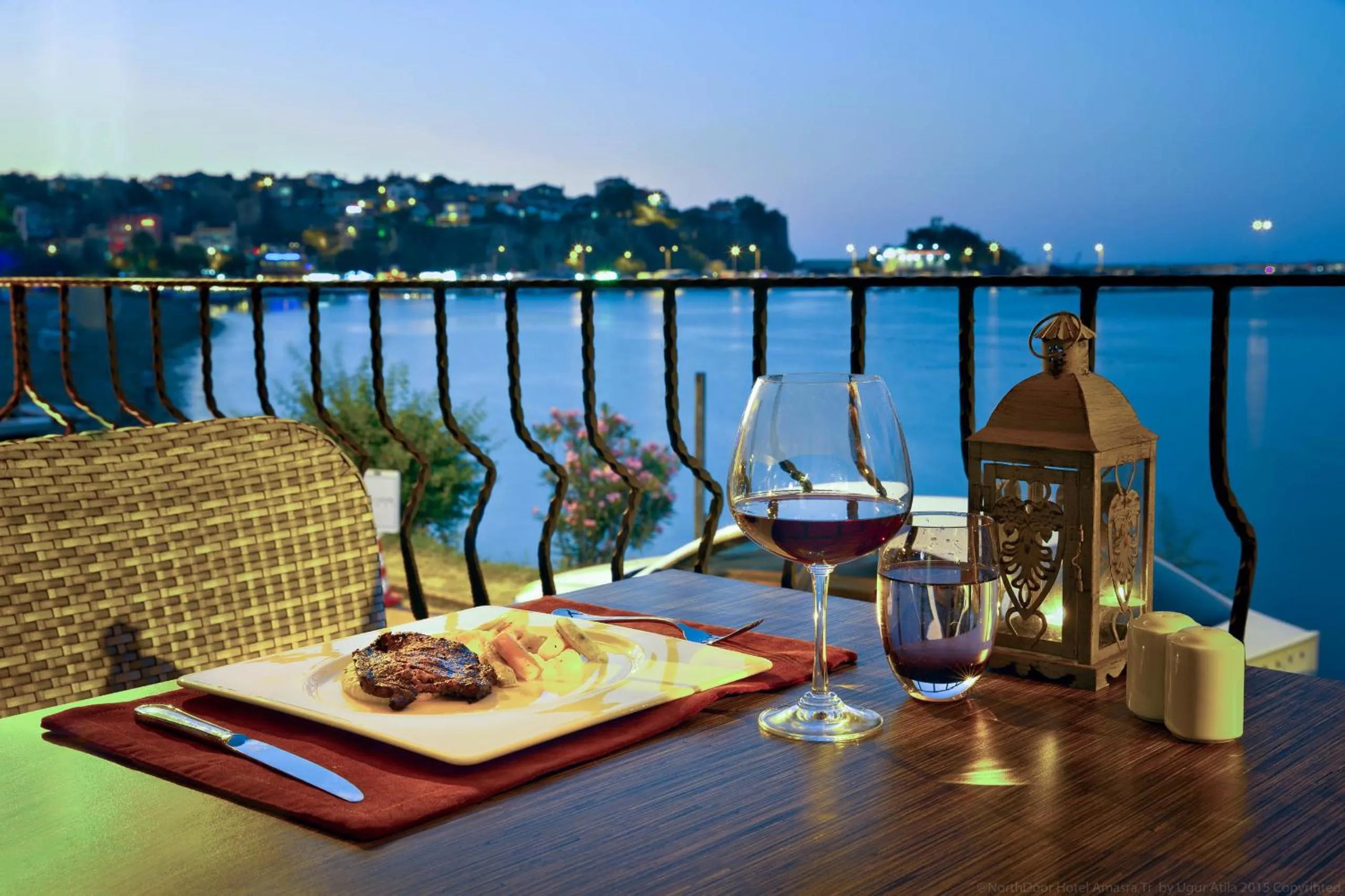 Food close-up in Northdoor Hotel