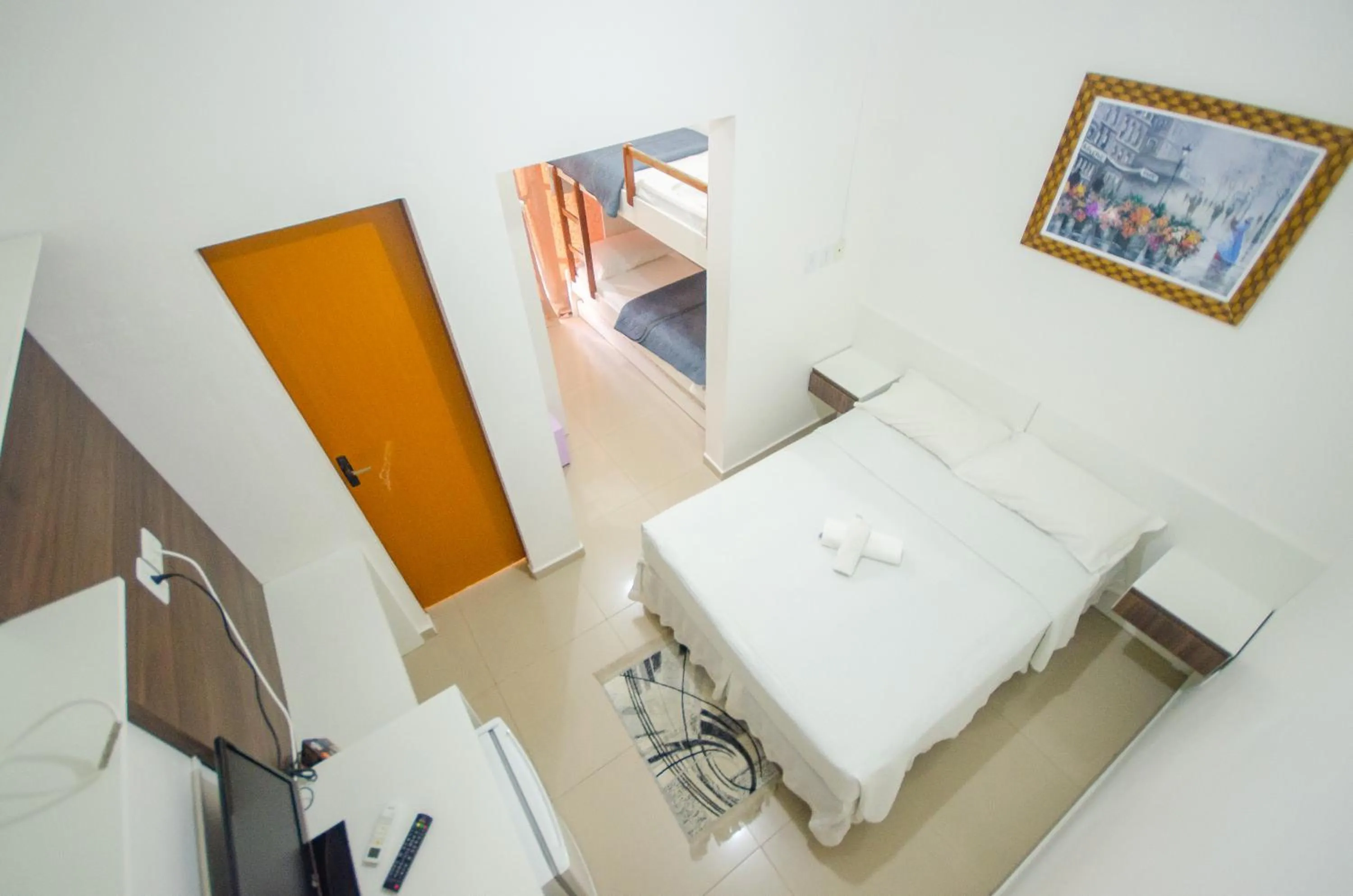 View (from property/room), Bed in Hotel Penha