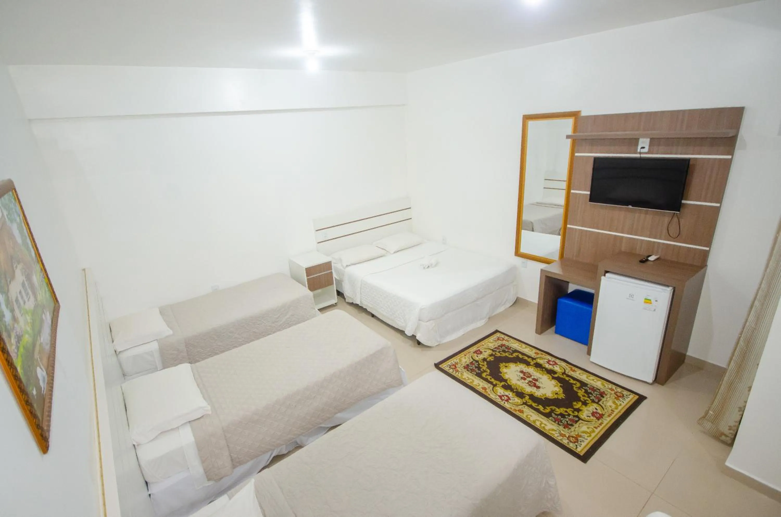 View (from property/room), Bed in Hotel Penha