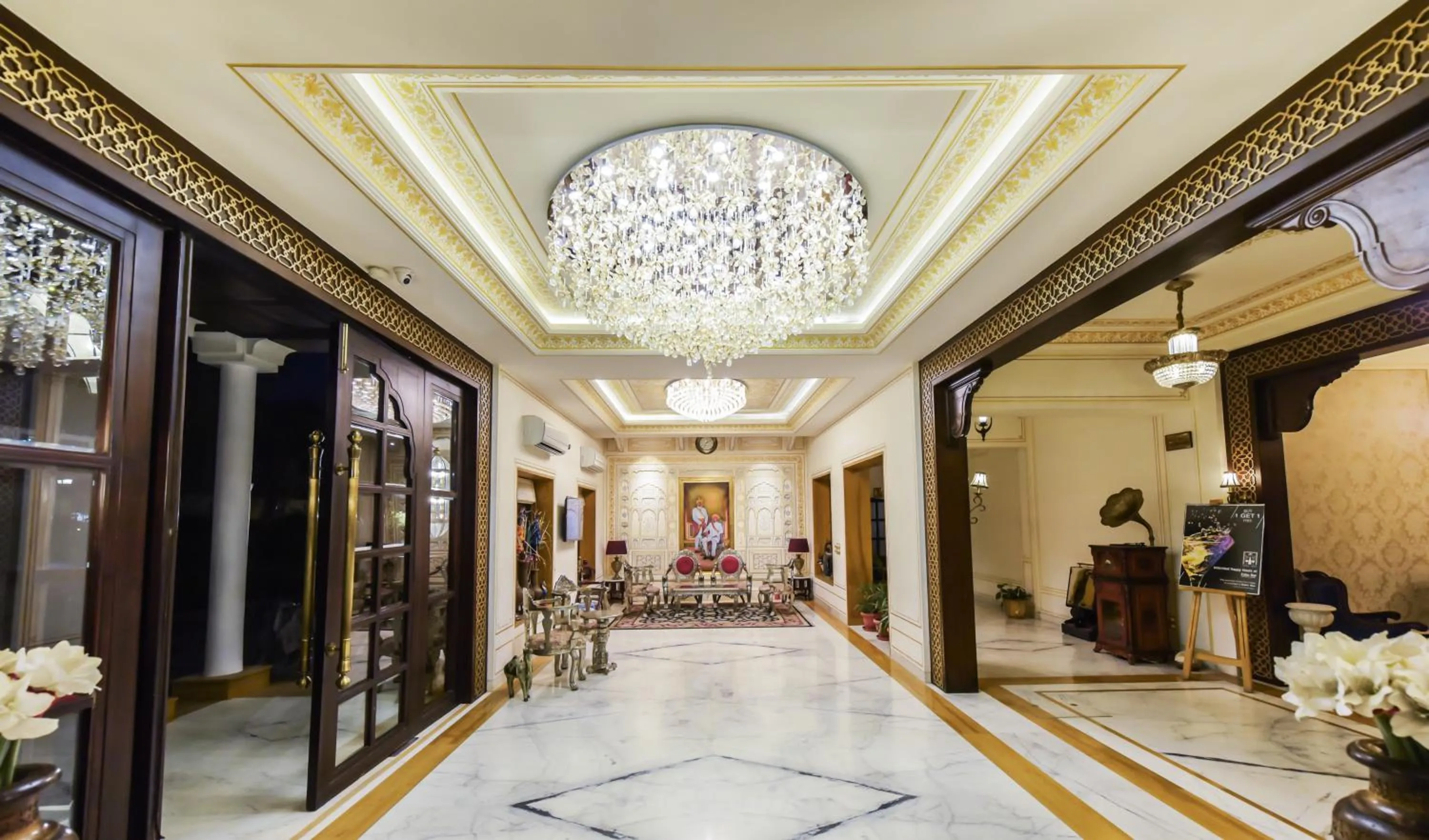 Lobby or reception in Grand Uniara A Heritage Hotel
