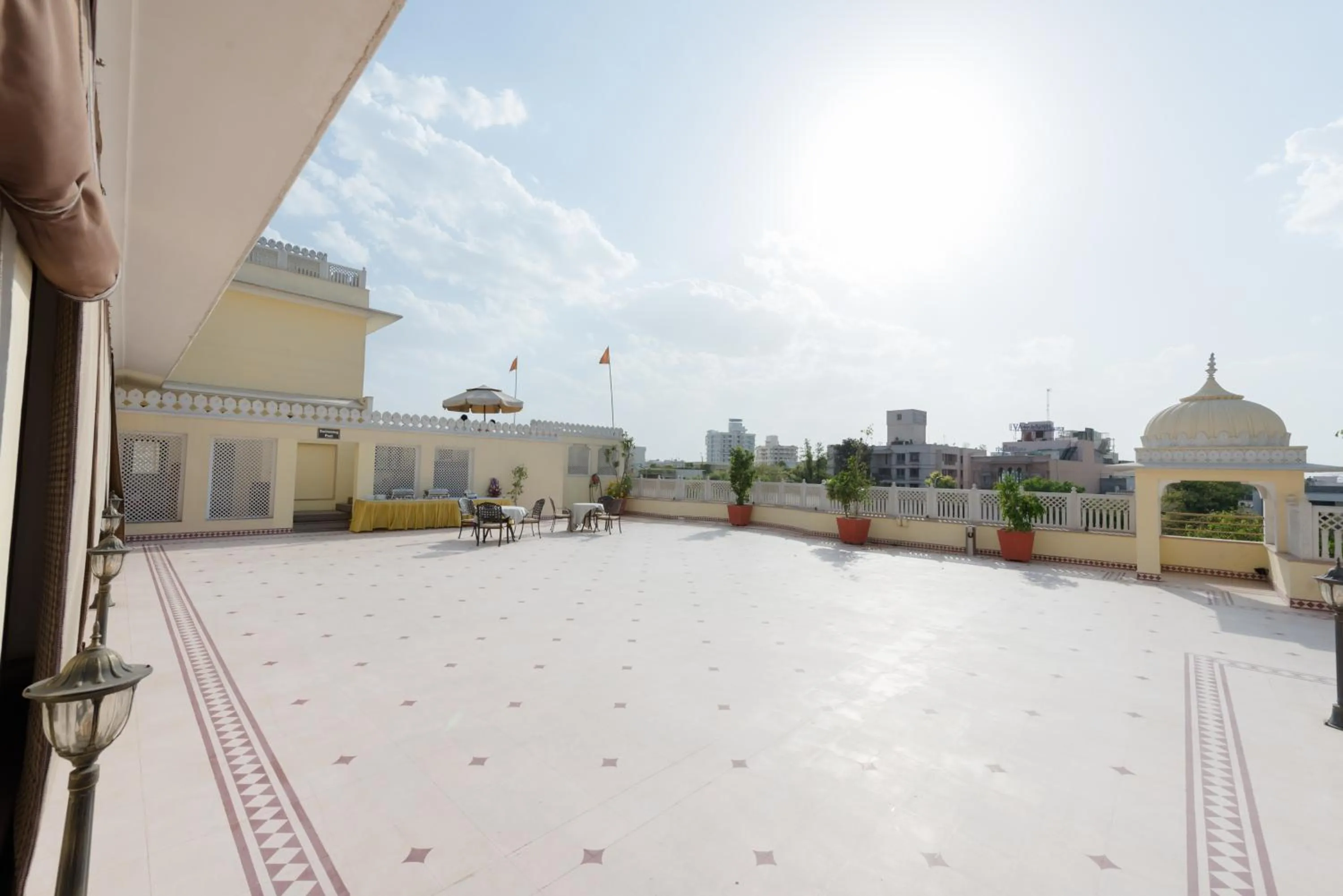 Balcony/Terrace in Grand Uniara A Heritage Hotel