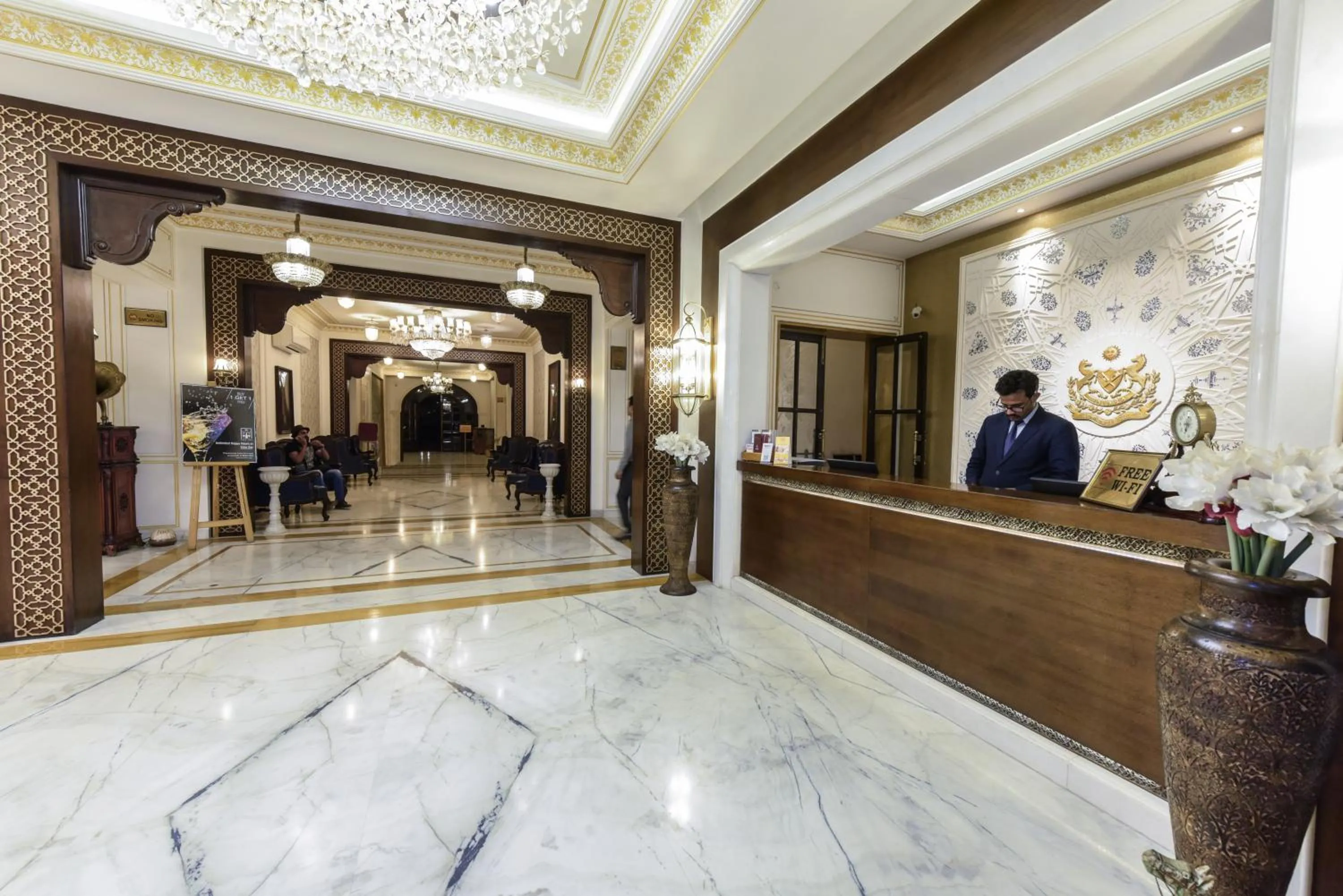Lobby or reception in Grand Uniara A Heritage Hotel