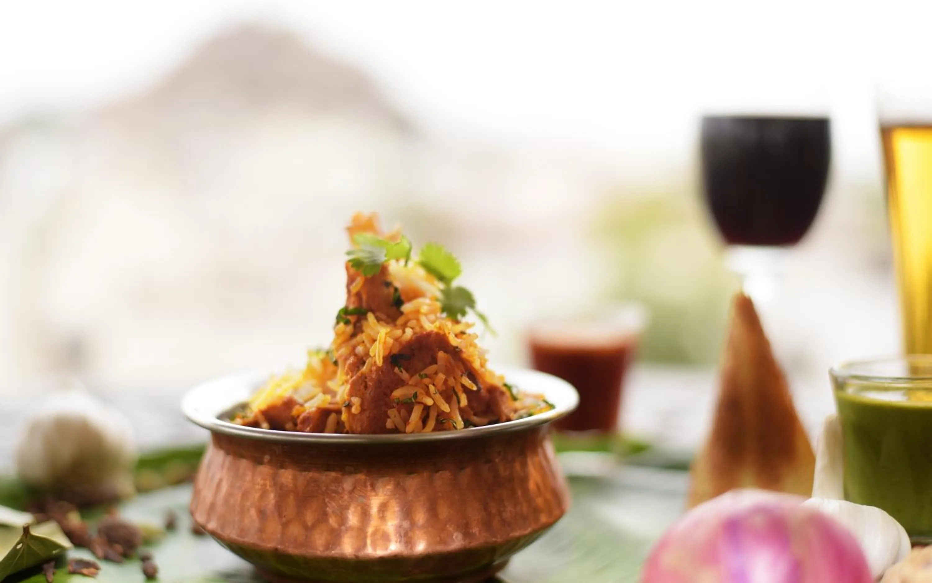 Food in Grand Uniara A Heritage Hotel