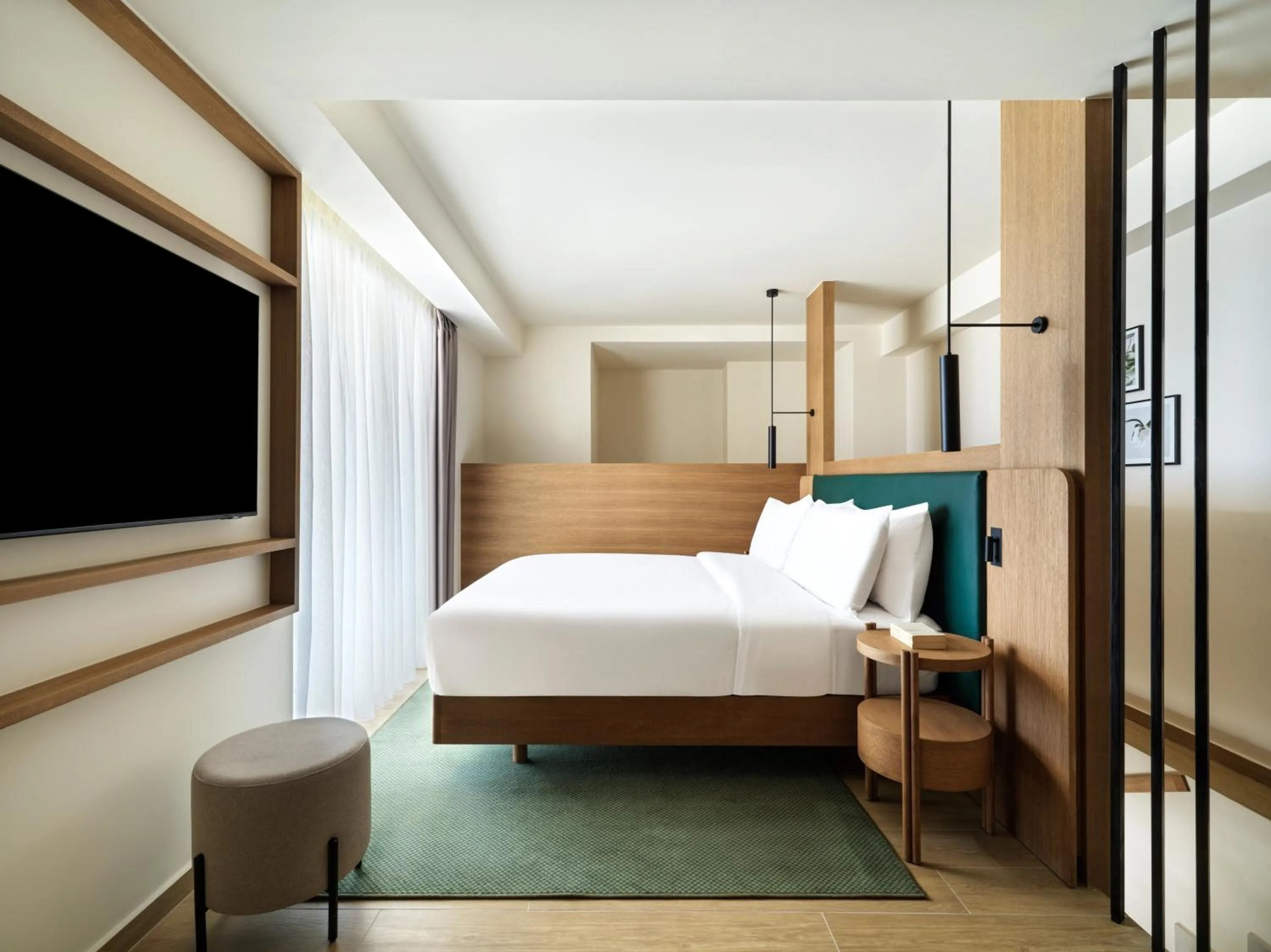 Bedroom, Bed in Hilton Garden Inn Chania City