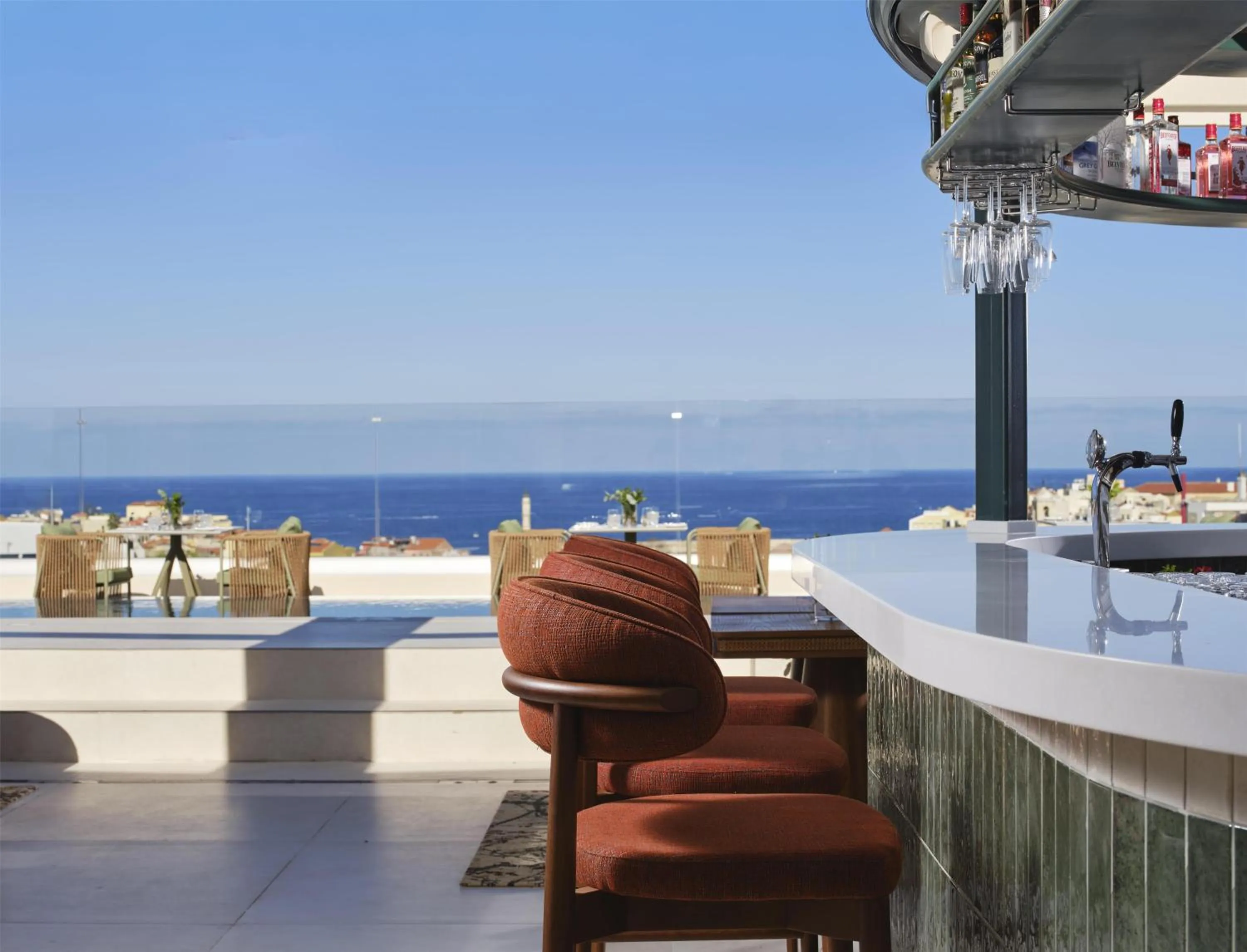 Lounge or bar in Hilton Garden Inn Chania City