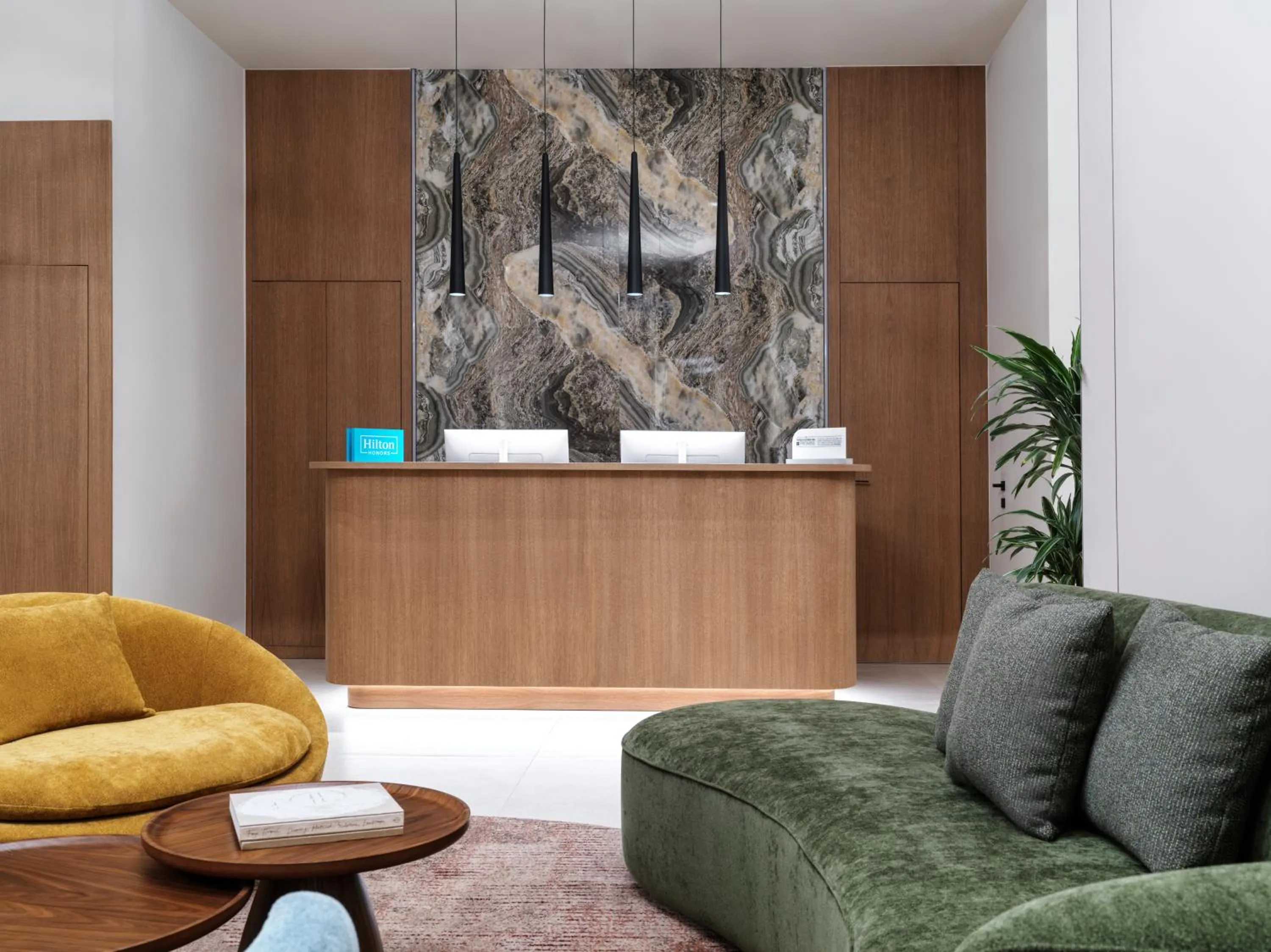 Lobby or reception in Hilton Garden Inn Chania City