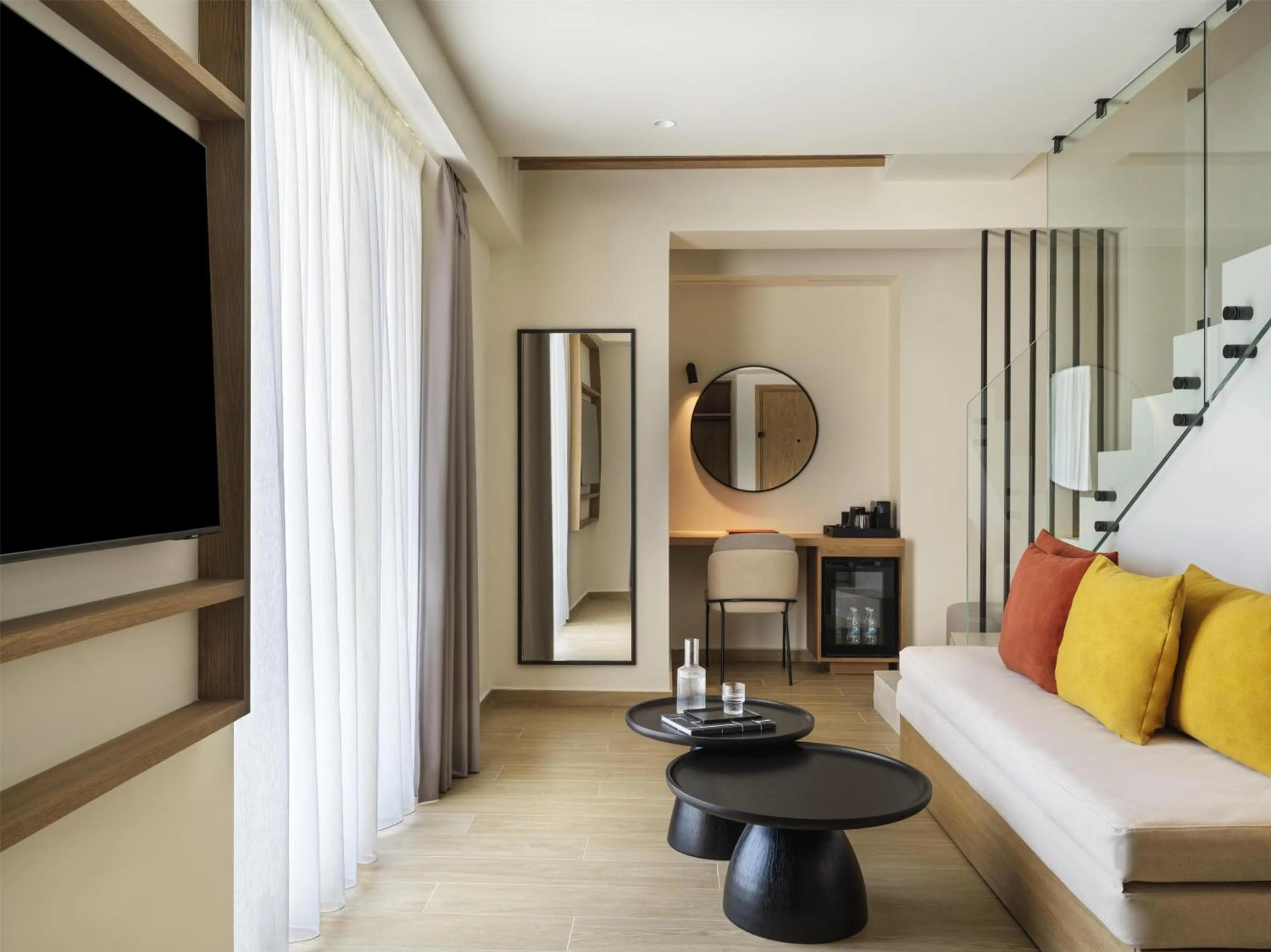 Living room in Hilton Garden Inn Chania City