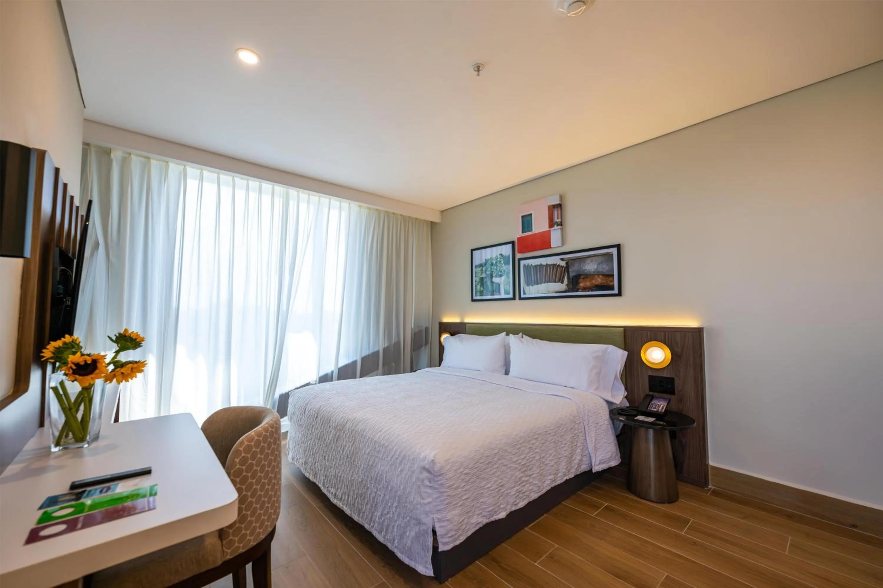 Bed in Hotel Hampton By Hilton Santiago De Los Caballeros